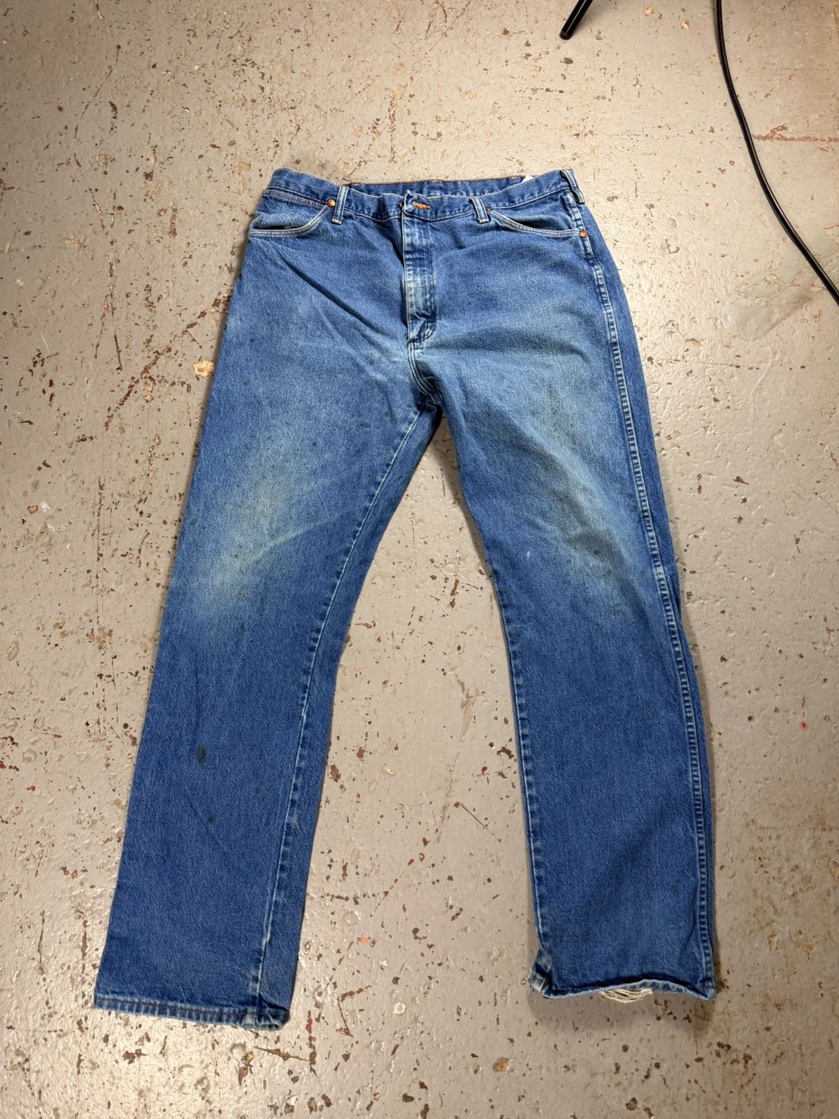 Wrangler Classic Wrangler Denim Cowboy Jeans Size US 34 / EU 50 - 1 Thumbnail