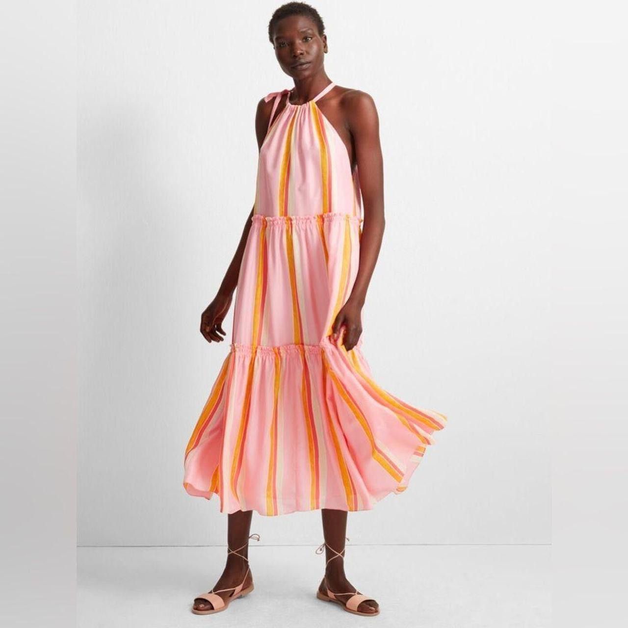 Club Monaco Club Monaco maxi dress size 8 striped Size M / US 6-8 / IT 42-44 - 1 Thumbnail
