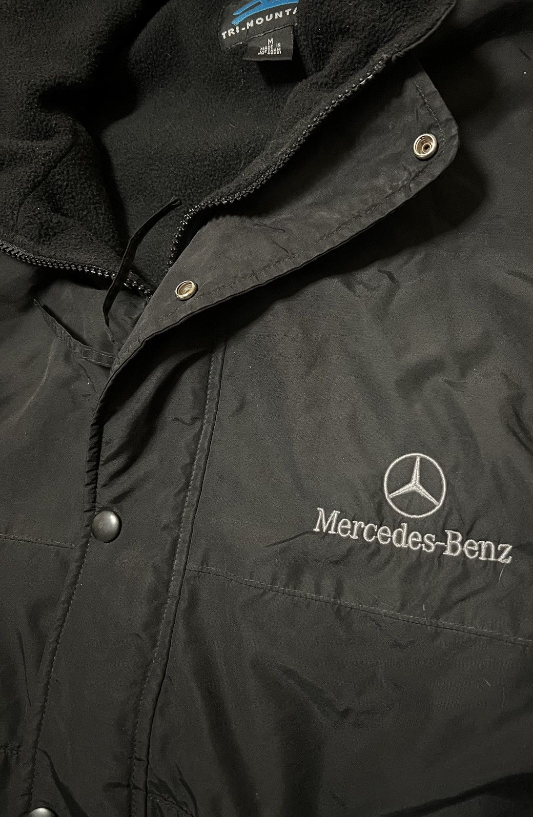 Mercedes-Benz × Vintage Vintage Mercedes Benz Employee Staff Bomber Jacket size M Size US M / EU 48-50 / 2 - 2 Thumbnail