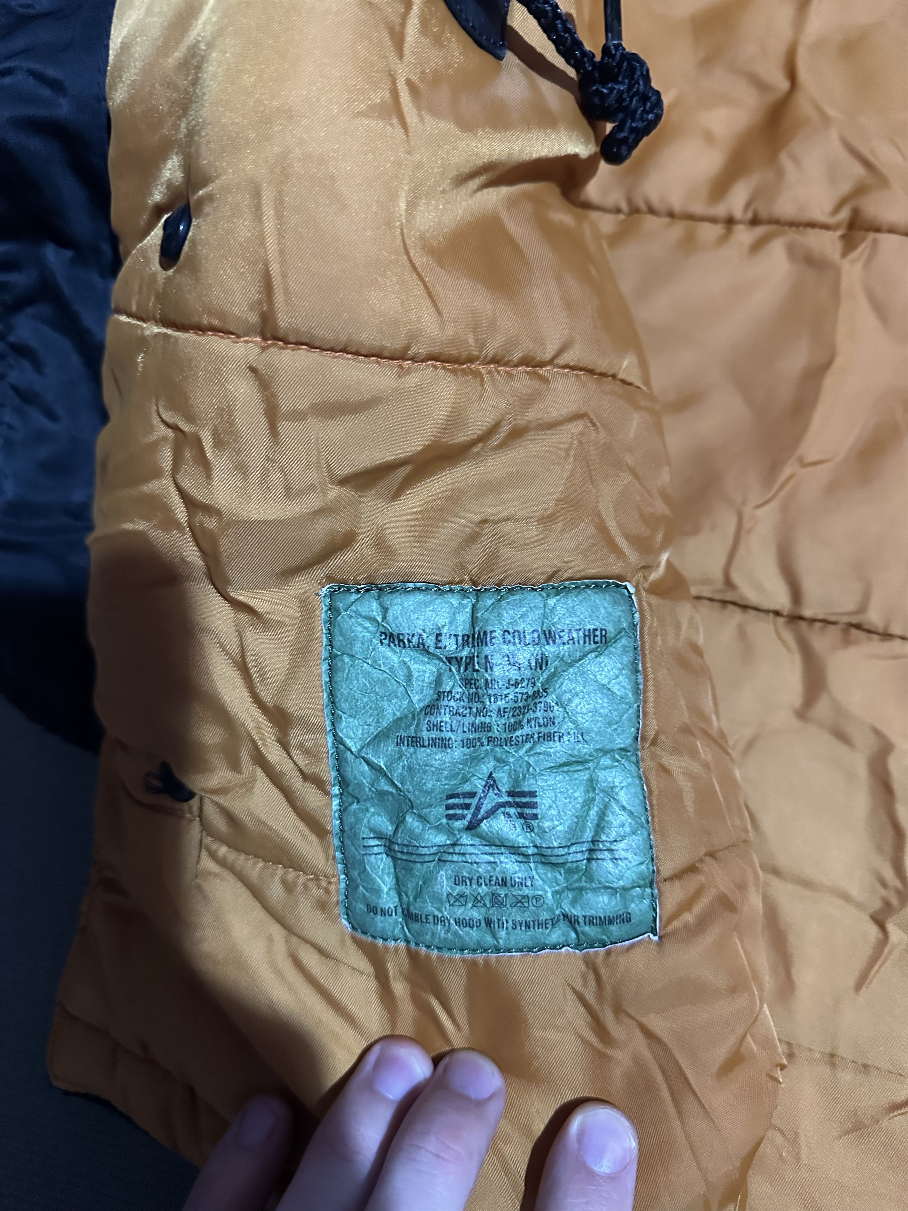 Alpha Industries ALPHA INDUSTRIES N3B COLD WEATHER PARKA JACKET Size XS / US 0-2 / IT 36-38 - 7 Thumbnail