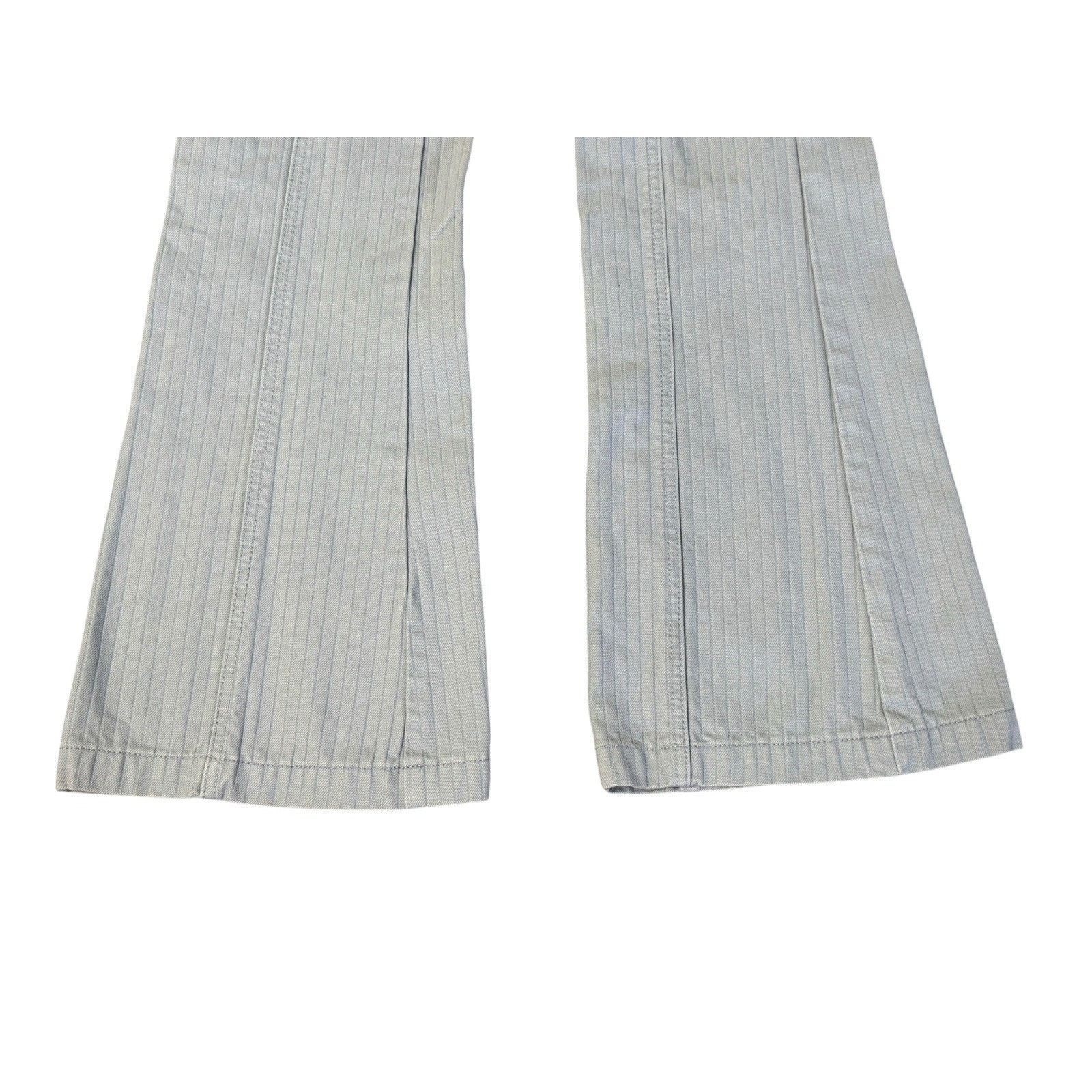 Pacsun PACSUN Low Rise Cargo Ribbed Denim Flare Jeans Size 26 NEW Size 26" / US 2 / IT 38 - 3 Thumbnail