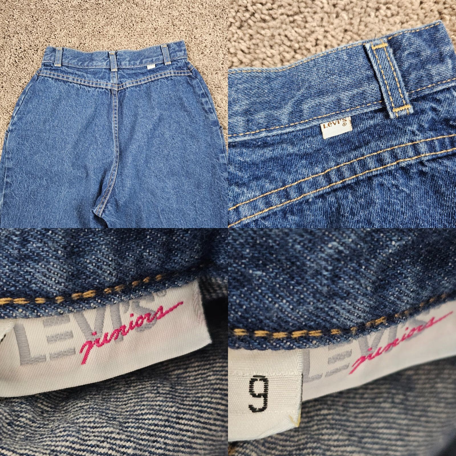 Levi's VINTAGE Levi's Jeans Tapered High Rise Dark Wash Women's Size 9 23x29 80s Denim Size 30" / US 8 / IT 44 - 8 Thumbnail