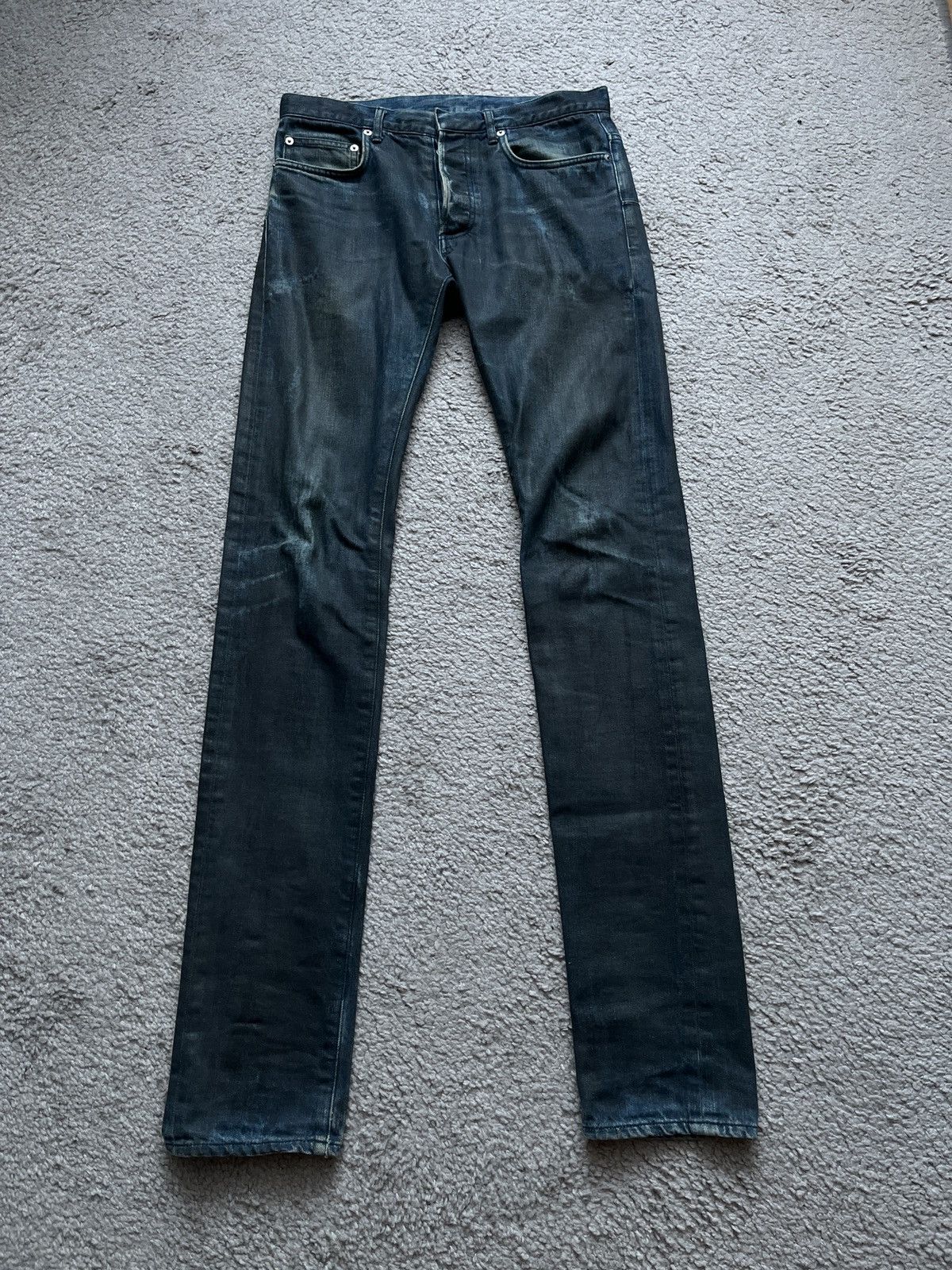Dior Dior KVA waxed mud wash jeans Size US 29 - 1 Thumbnail