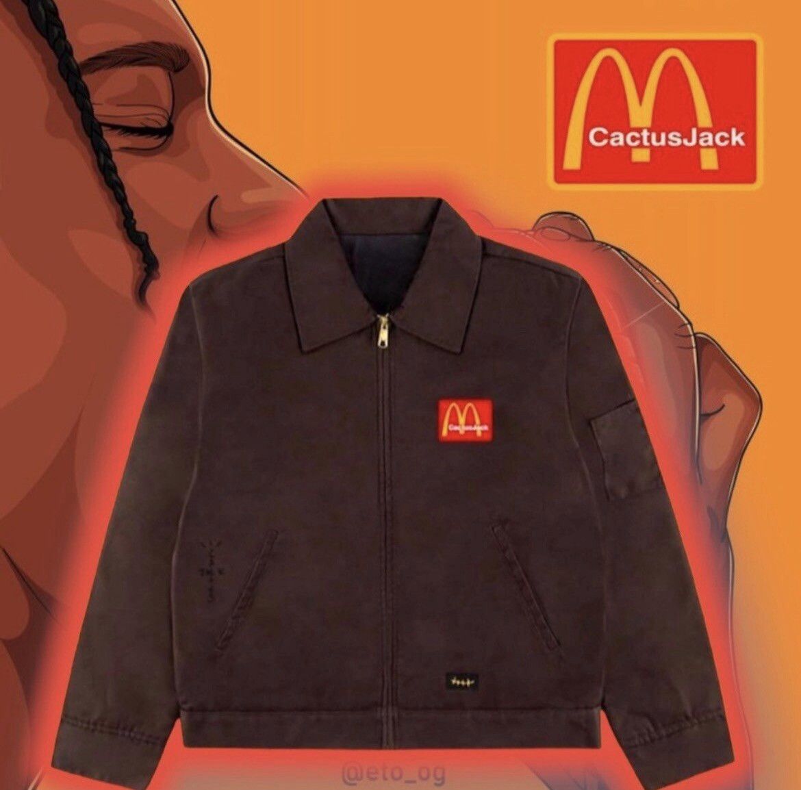 Travis Scott x McDonald's Work Jacket