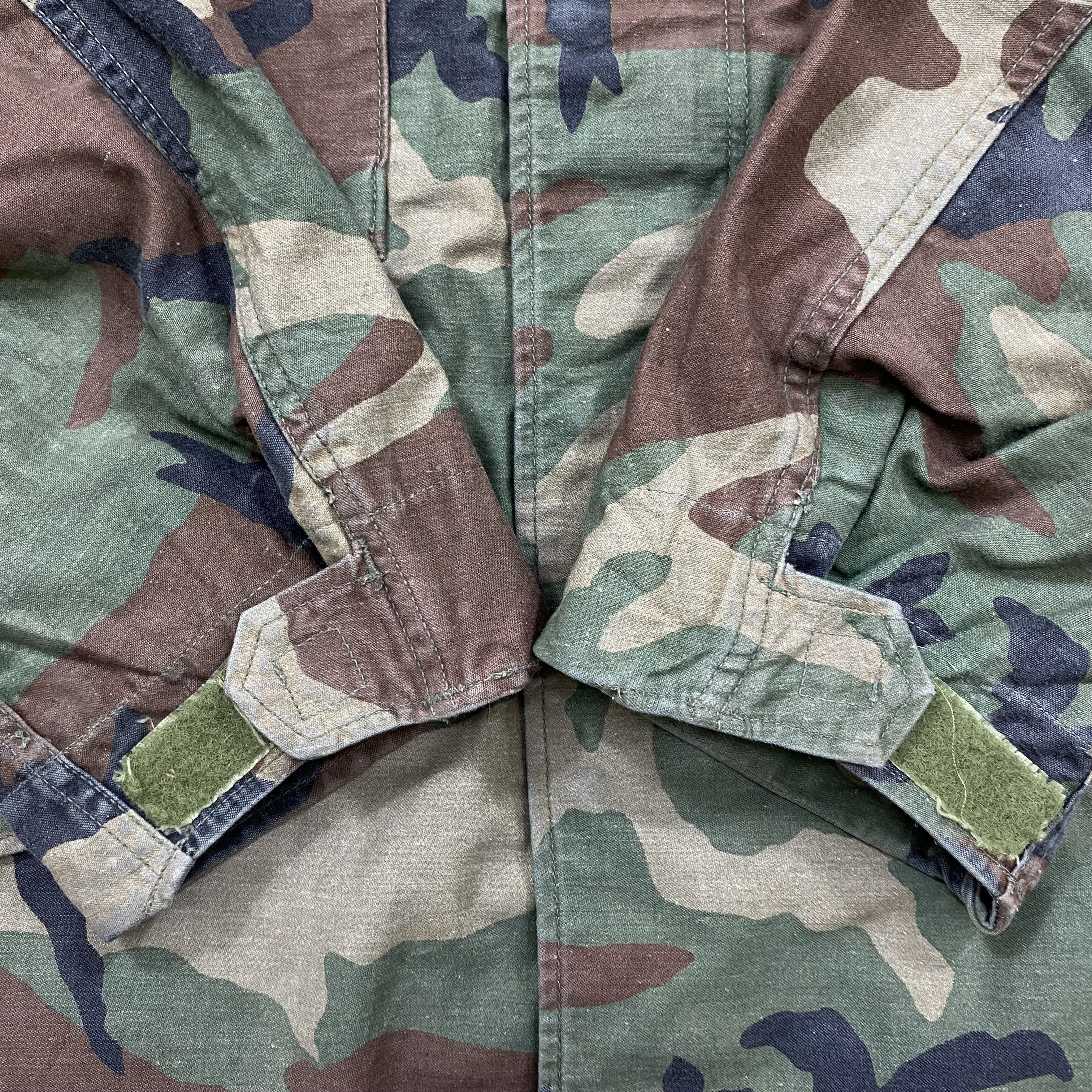 Vintage Vintage 1991 US Army M-65 Field Jacket Woodland Camo-J666 Size US M / EU 48-50 / 2 - 13 Thumbnail