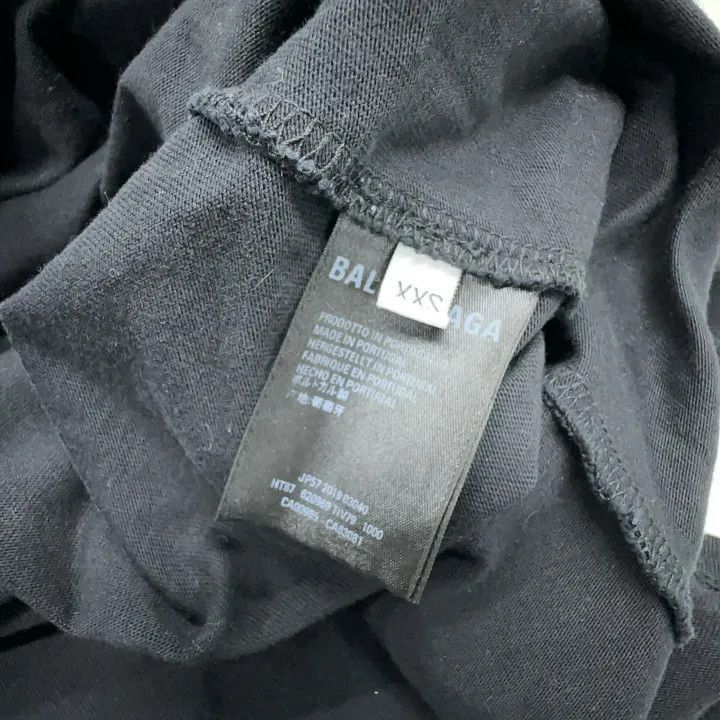 Balenciaga Balenciaga Balenciaga Logo Print Loose Fit TShirt -2507 Size US XXS / EU 40 - 3 Thumbnail