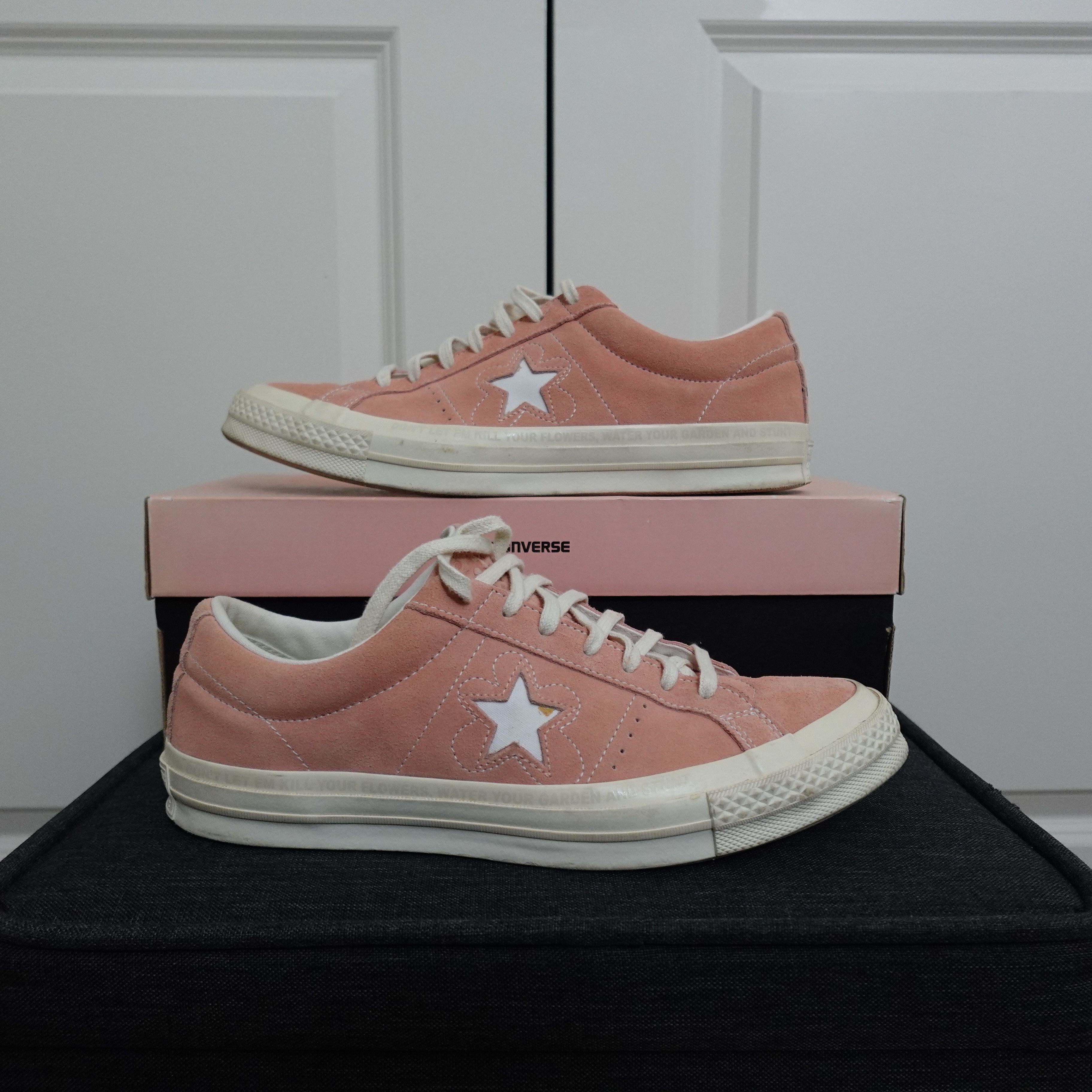 Golf le Fleur Converse x Golf Le Fleur One Star - Peach Pearl Pink Size US 11 / EU 44 - 2 Thumbnail