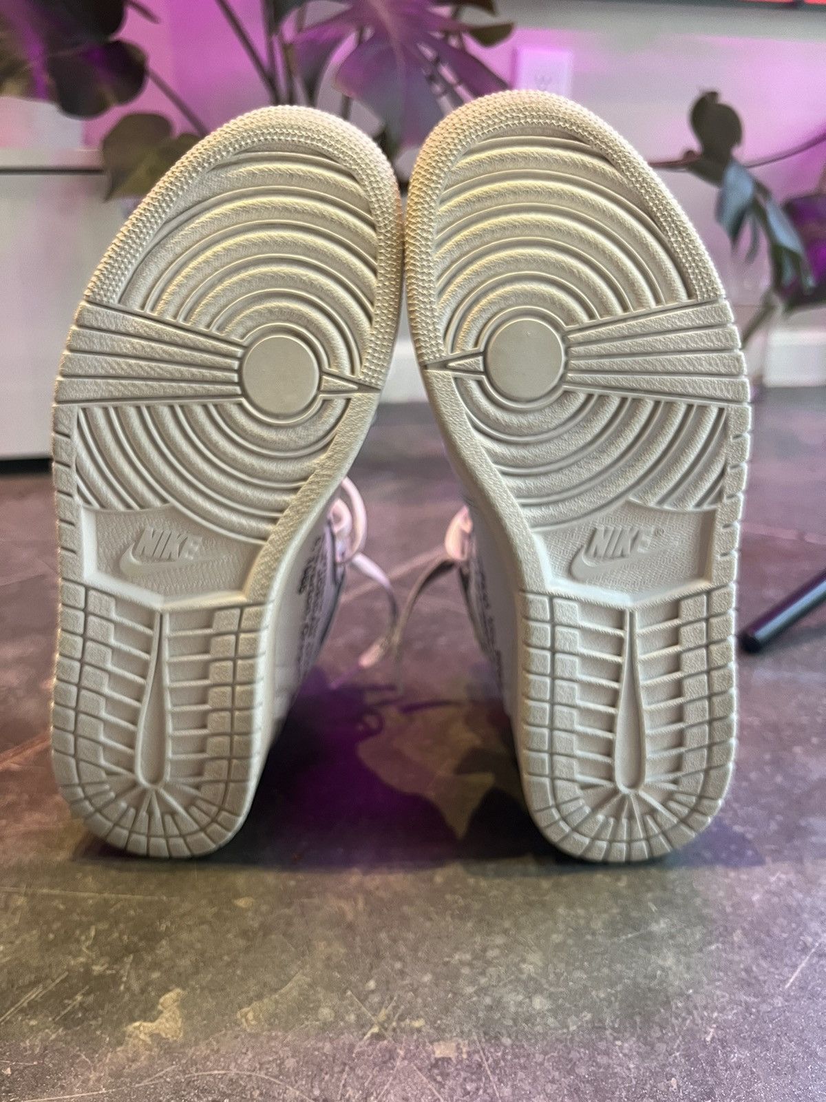 Jordan Brand × Nike 0ff-White Jordan 1 euro Size US 8.5 / EU 41-42 - 6 Thumbnail