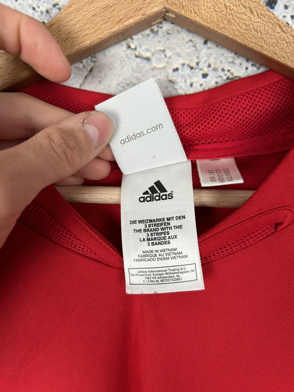 Adidas Vintage Spain Adidas Soccer Jersey 2004 Euro Retro Rare Size US XL / EU 56 / 4 - 7 Thumbnail