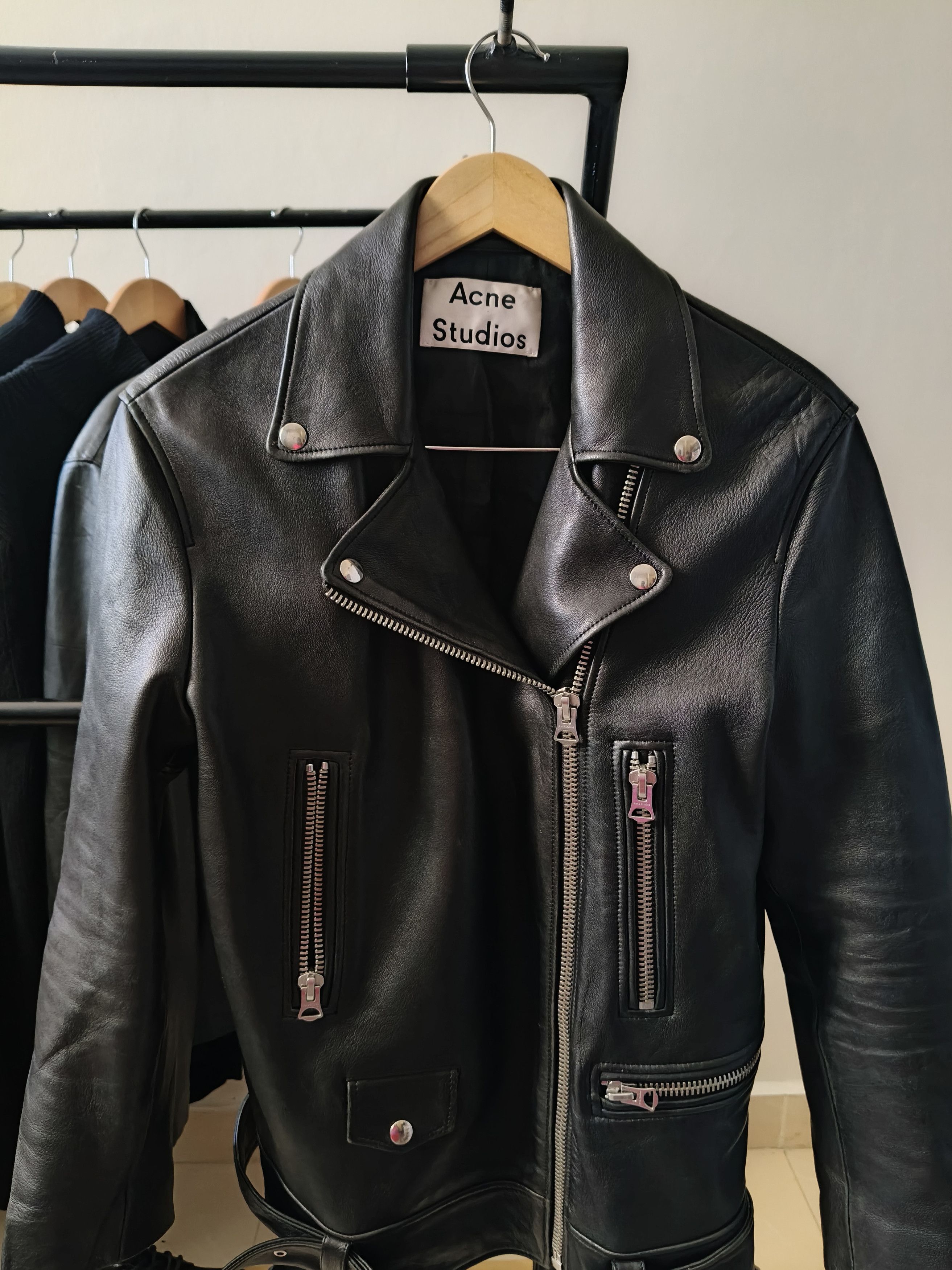 Acne Studios 🕷️💥 Acne studio leather jackets Size US XL / EU 56 / 4 - 4 Thumbnail