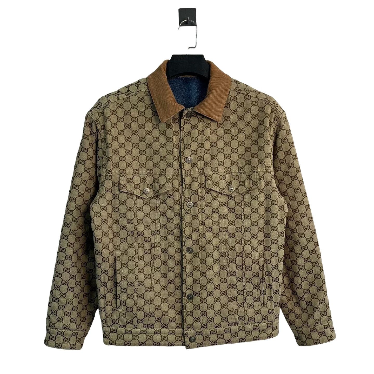 Gucci Gucci GG Reversible Denim Jacket Size S Size US S / EU 44-46 / 1 - 1 Thumbnail