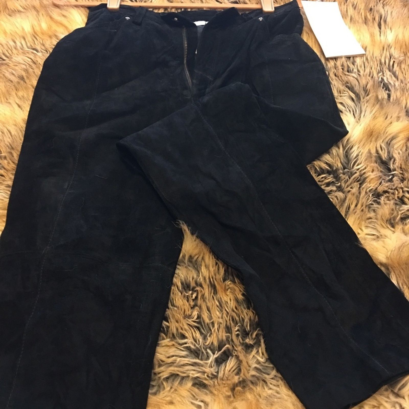 Other Spiegel Reflections genuine suede jeans NWT 6 Size 28" / US 6 / IT 42 - 7 Thumbnail