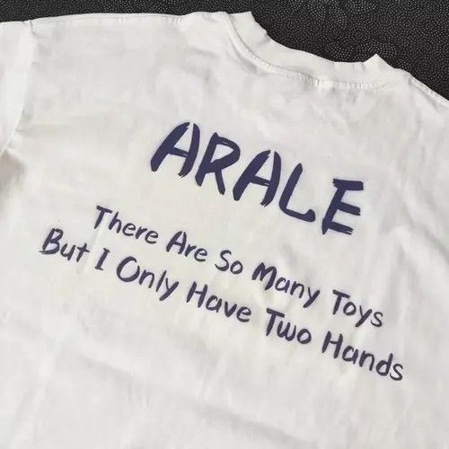 Japanese Brand Classic Cartoon ARALE Graphic Printed Vintage T Shirt Size US L / EU 52-54 / 3 - 3 Thumbnail