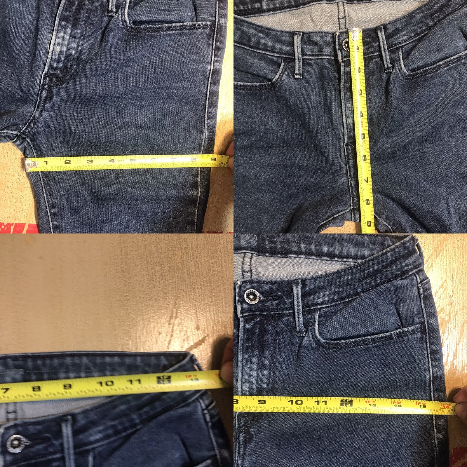 Levi's Levi's Jeans 8 in Rise Legging Denim Blue Womens 27 x 30 Inseam Stretch Slim Straight 5-Pocket Logo Vintage? No** Size 27" / US 4 / IT 40 - 9 Thumbnail
