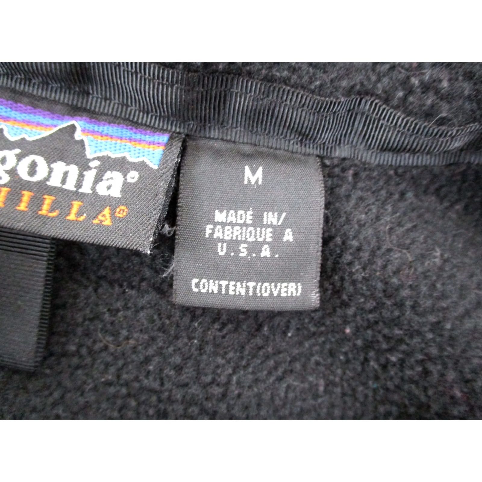 Patagonia Patagonia Jacket Men M Black Fleece Vintage Synchilla Hiking Camping USA 25527 Size US M / EU 48-50 / 2 - 7 Thumbnail