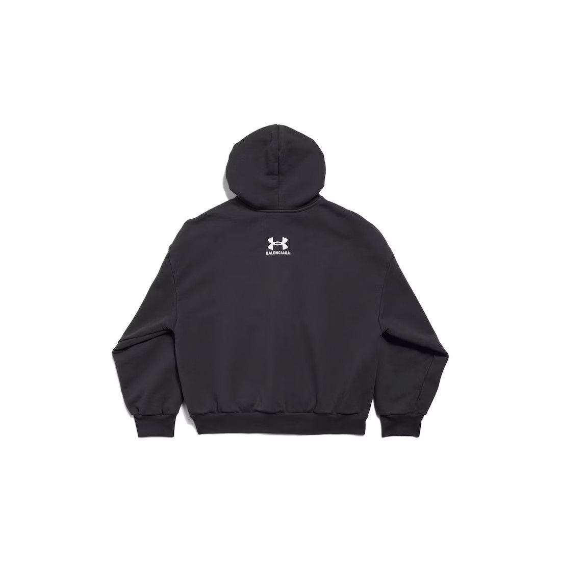 Balenciaga × Under Armour o1w1db10425 Under Armour® Zip-Up Hoodie Regular Fit in Black Size XXS / US 00 / IT 34 - 7 Thumbnail