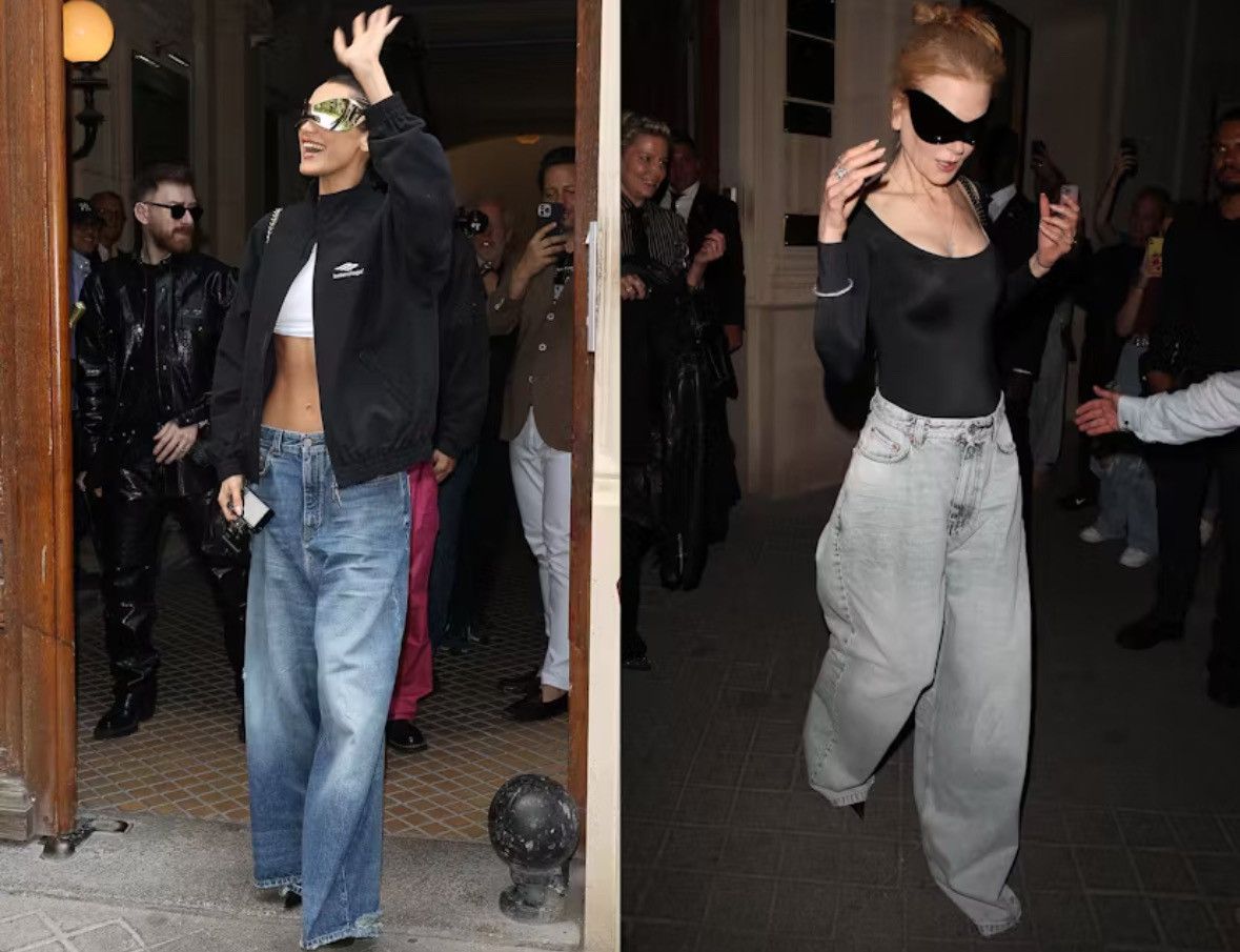 Balenciaga Balenciaga Pull-Up Denim Fall 22 Size US 34 / EU 50 - 13 Thumbnail