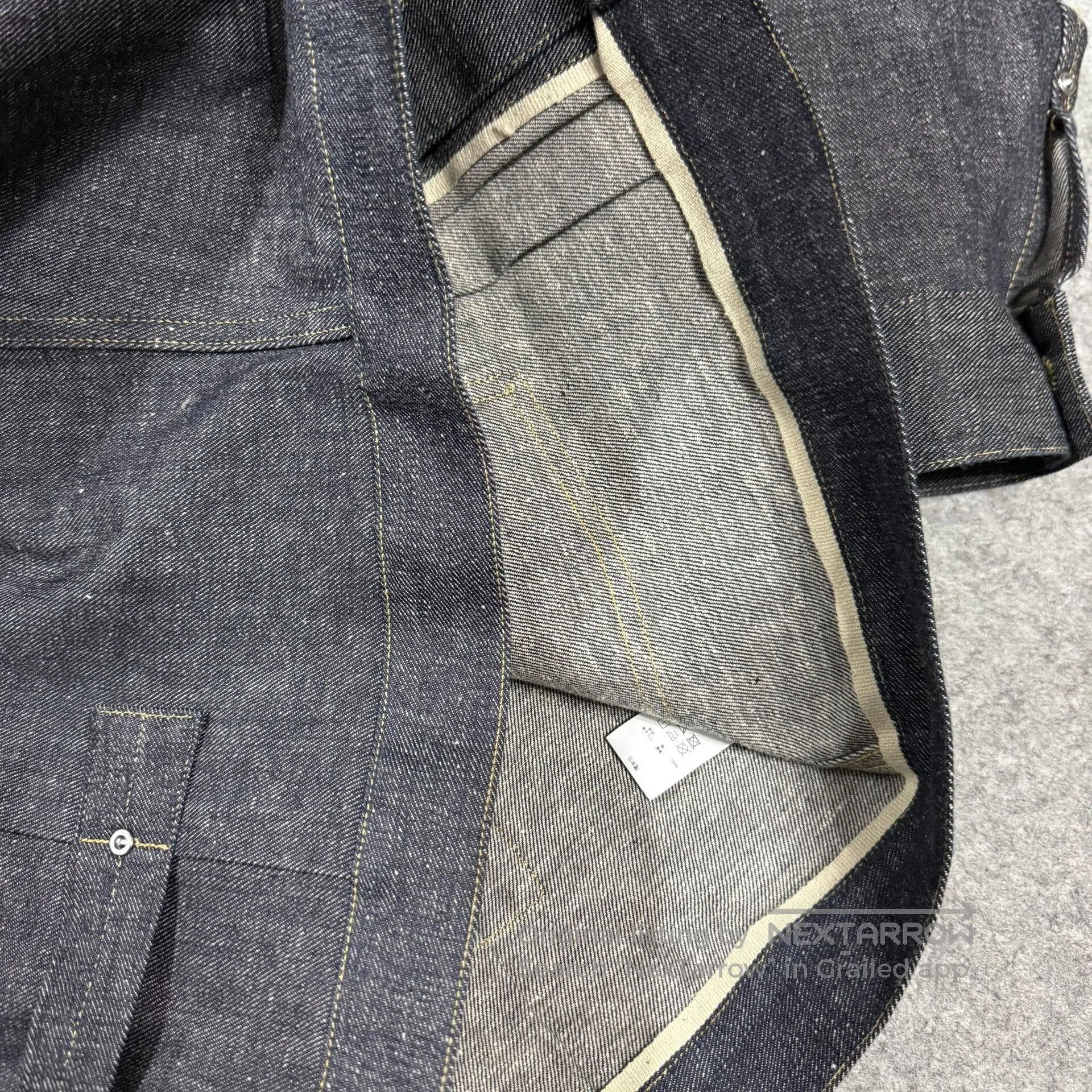 Taiga Takahashi T.T Taiga Takahashi 703 Denim Jacket. Size US XXS / EU 40 - 5 Thumbnail