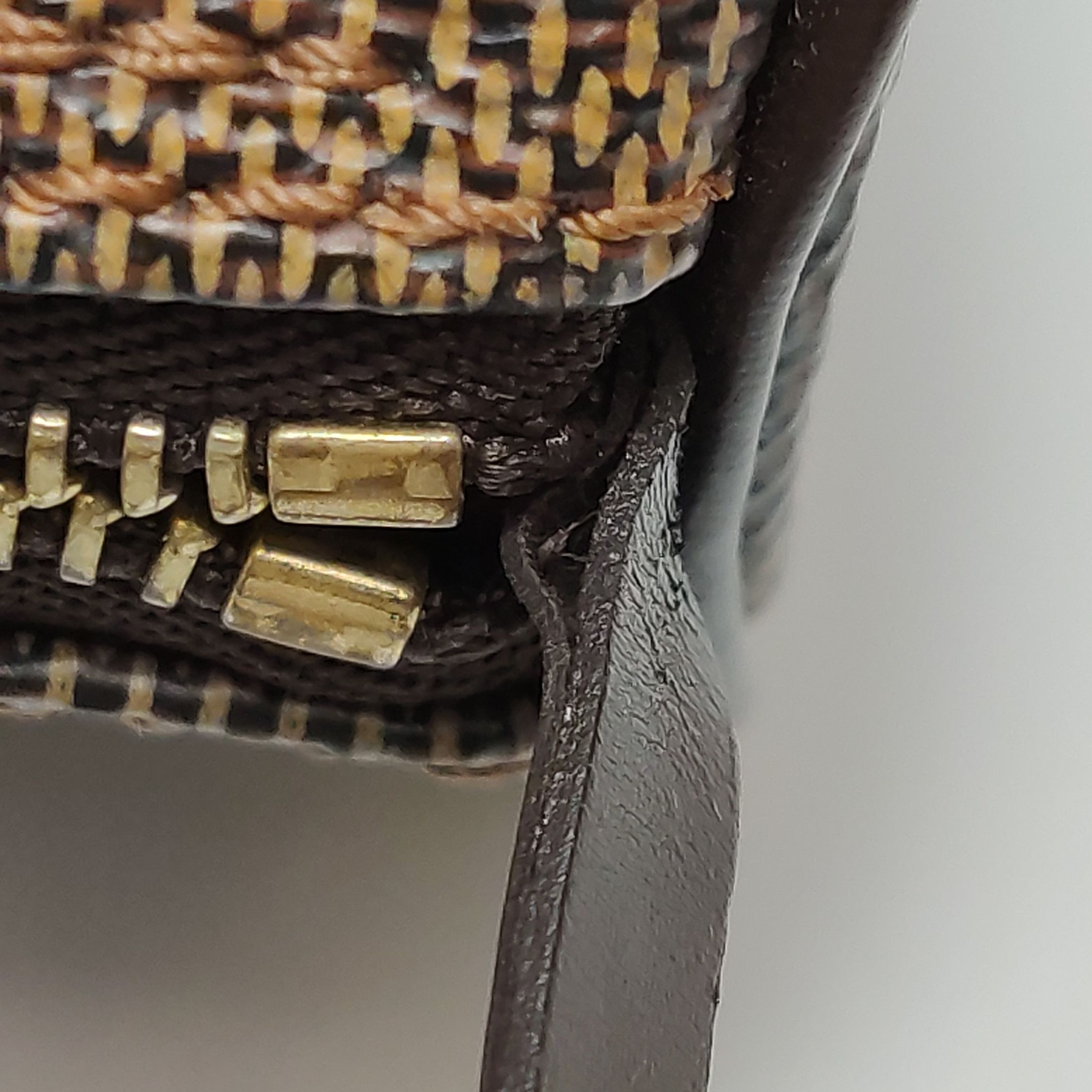 Louis Vuitton Louis Vuitton (LV) Papillon Mini Leather Checkerboard Drum Size ONE SIZE - 9 Thumbnail