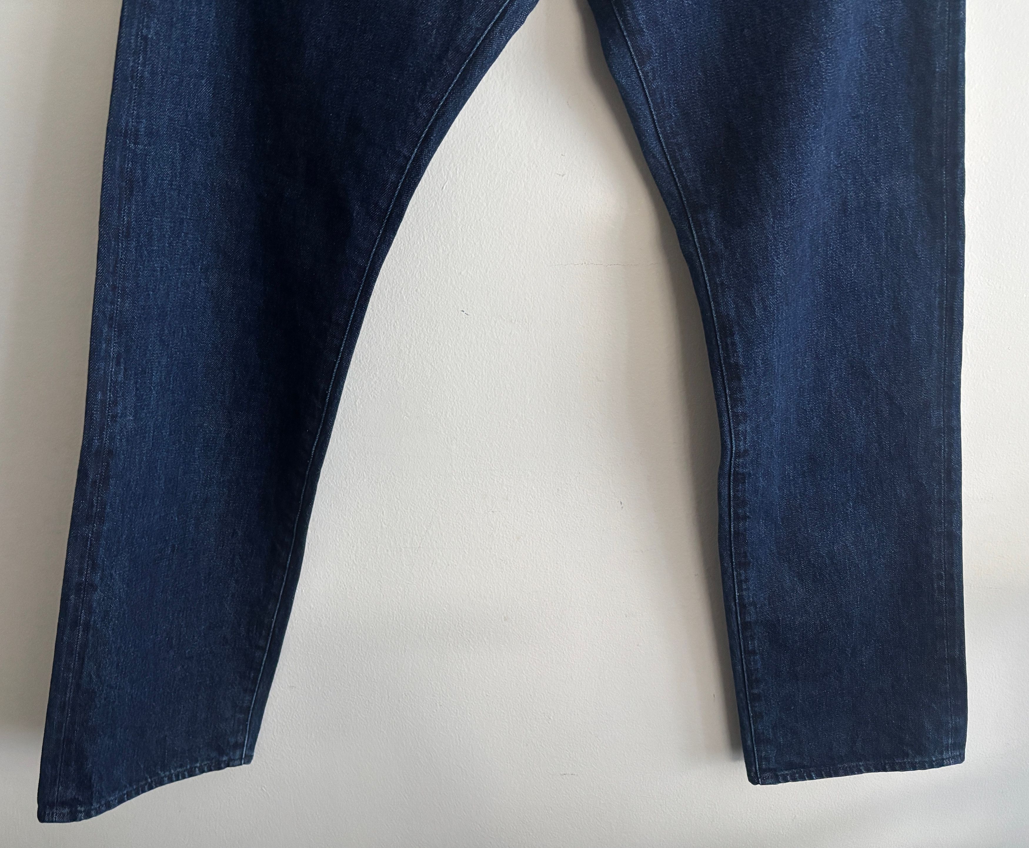 Post Overalls $350 Indigo Denim Pants/ Jeans- Small/ 28- 29x30 Size US 28 / EU 44 - 3 Thumbnail
