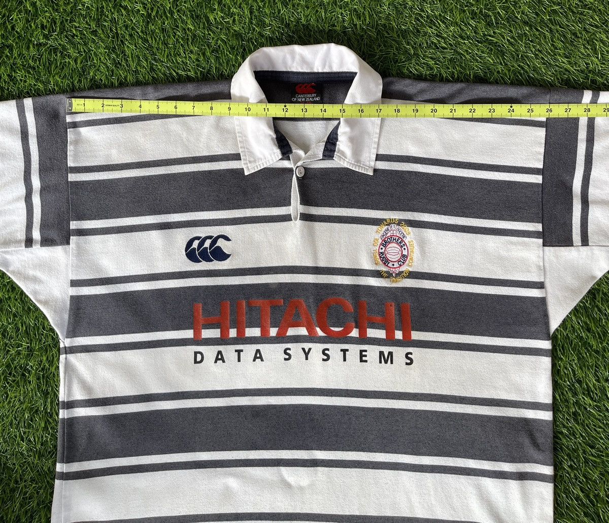 Canterbury of New Zealand CANTERBURY OF NEWZEALAND🔥HITACHI DATA SYSTEMS POLO RUGBY TEE Size US XXL / EU 58 / 5 - 4 Thumbnail