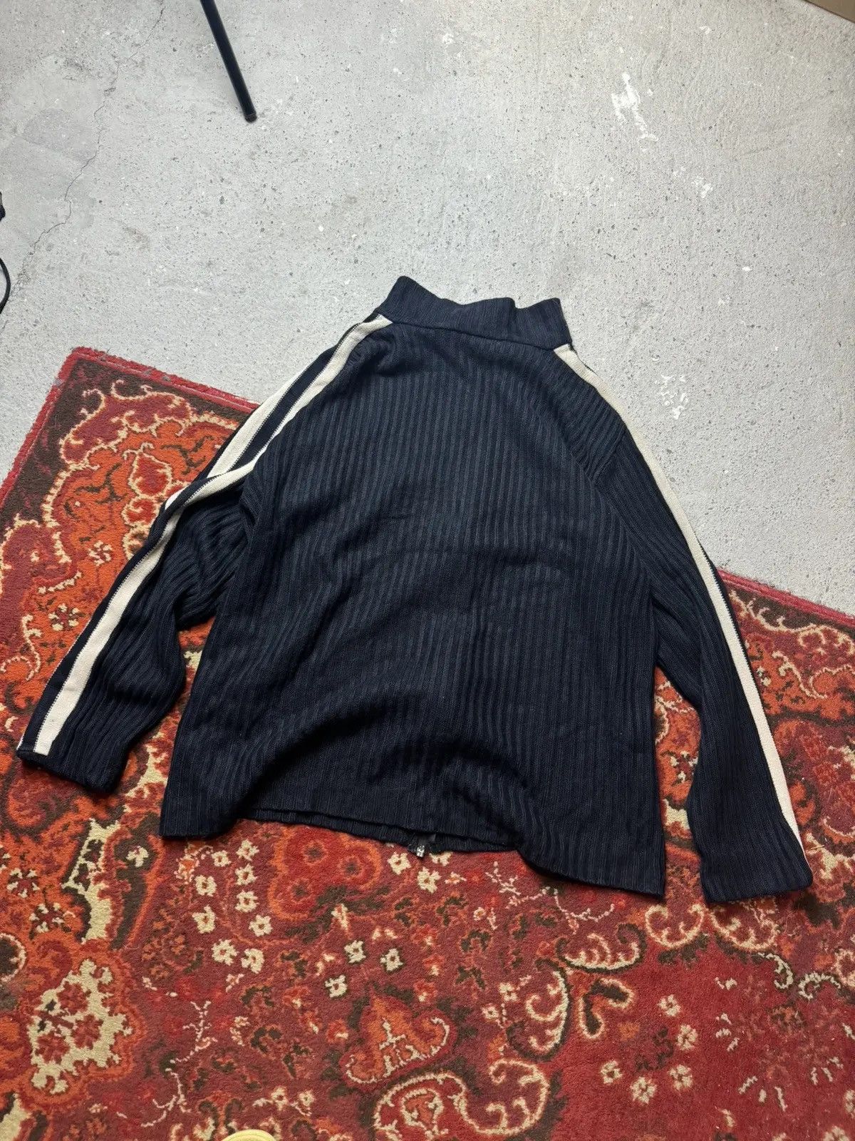 Vintage Vintage Y2K Trakker Knitted Strips Owens Style Zip Up Hoodie Size US M / EU 48-50 / 2 - 7 Thumbnail