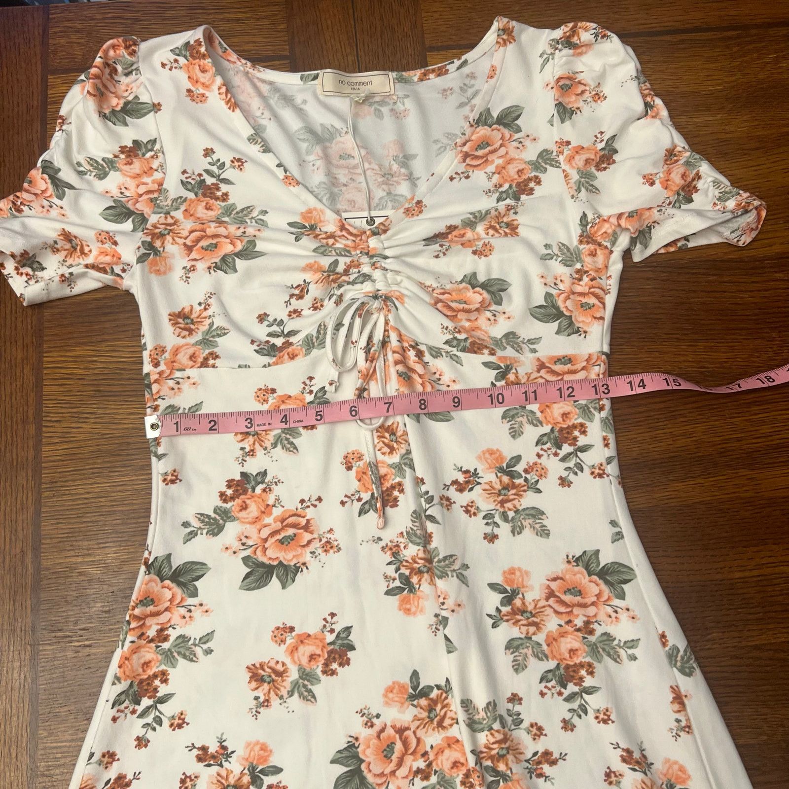 Other NWT No Comment LA Floral Cocktail Dress Medium Spring Size M / US 6-8 / IT 42-44 - 11 Thumbnail