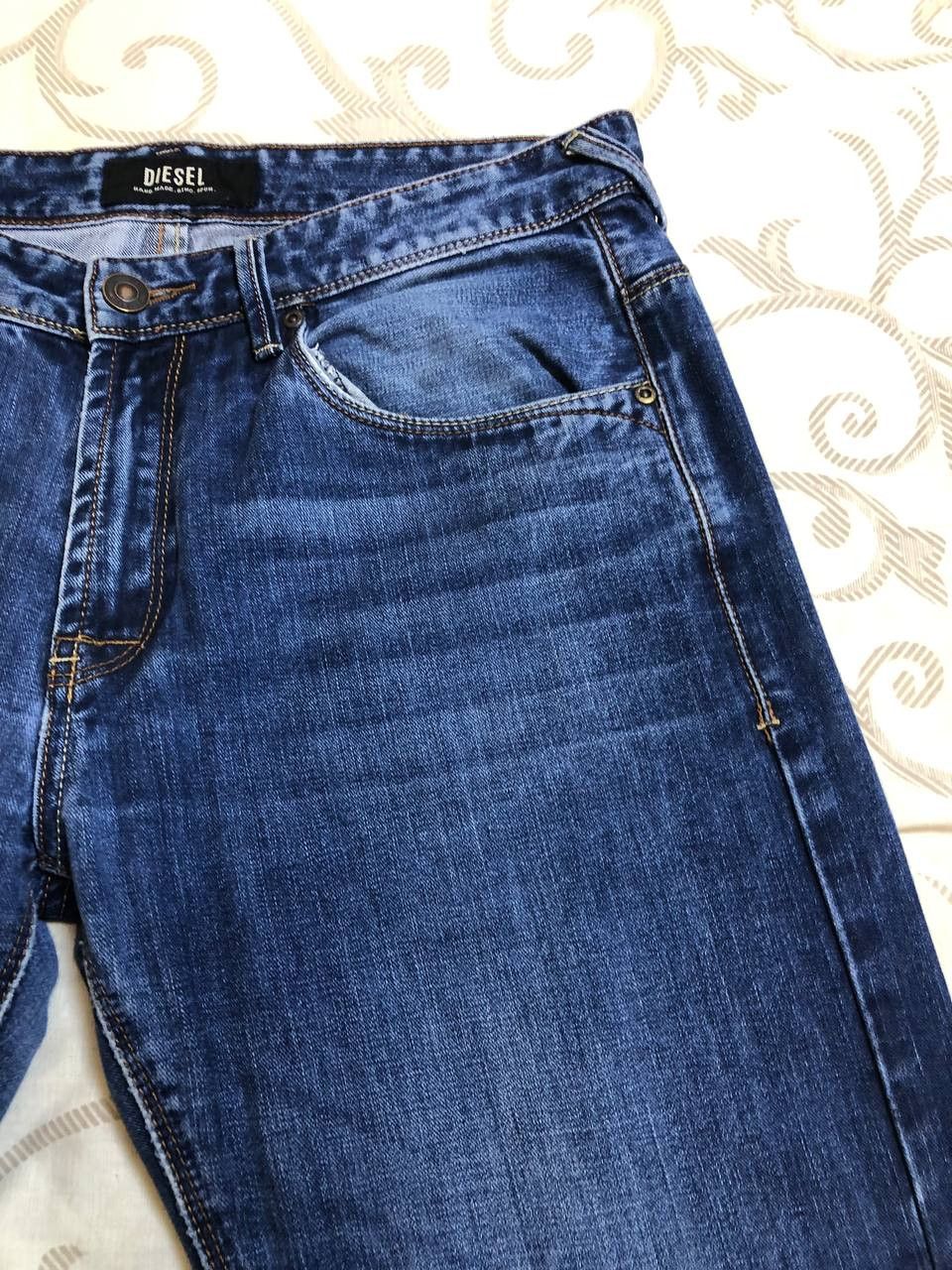 Diesel Diesel Straight Fit Denim Jeans Wash (Approx W32 x L30) Size US 32 / EU 48 - 8 Thumbnail