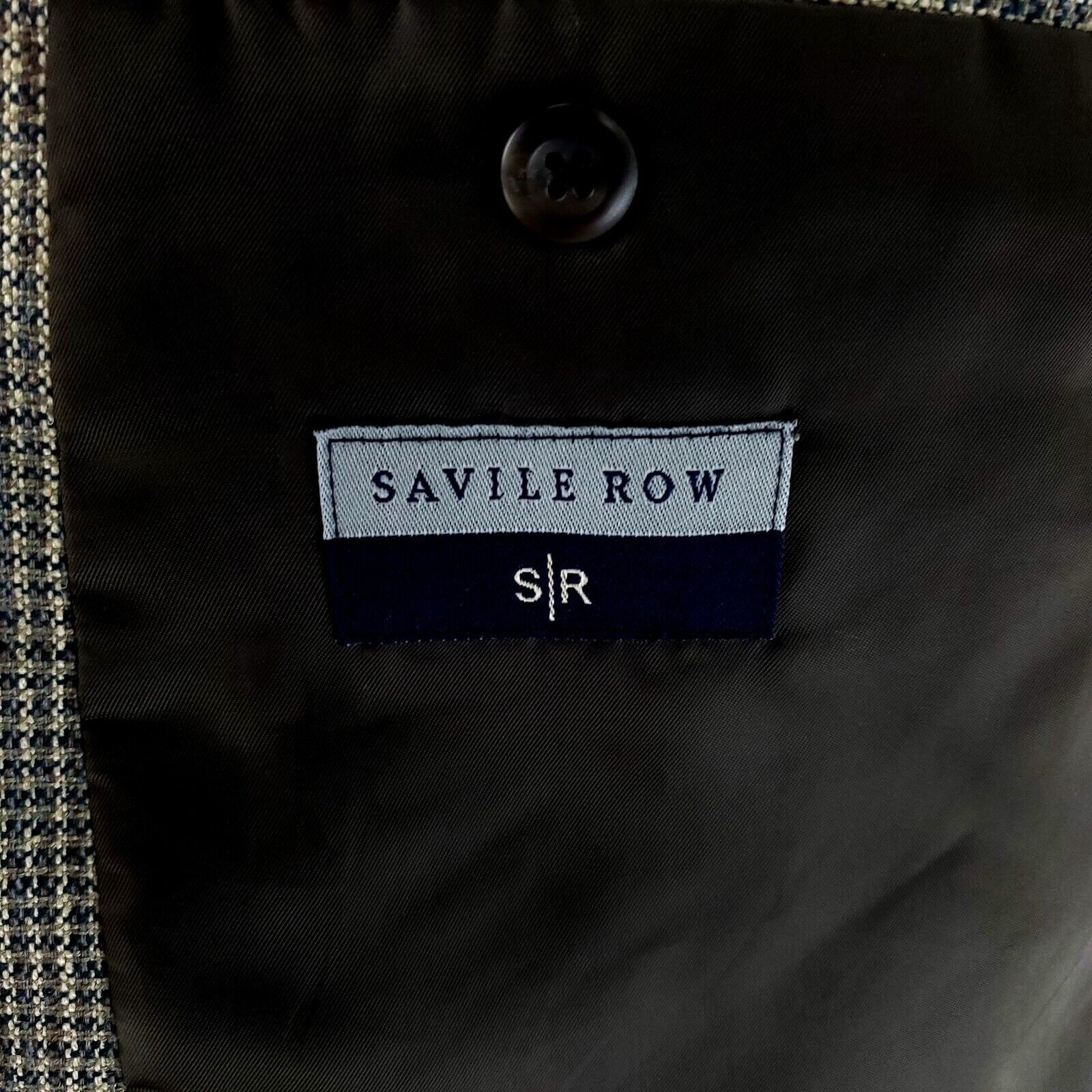 Savile Row Savile Row 100% Silk Textured 2 Button Sport Coat 40R Green Size 40R - 8 Thumbnail