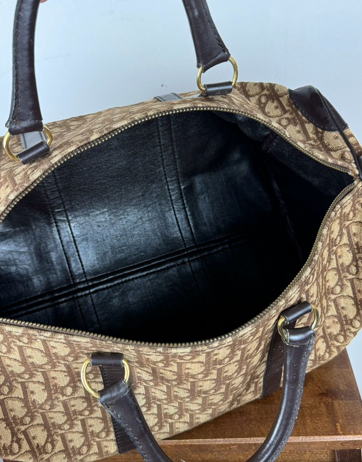Christian Dior Monsieur × Dior Vintage Boston bag Christian Dior monogram original item Size ONE SIZE - 6 Thumbnail