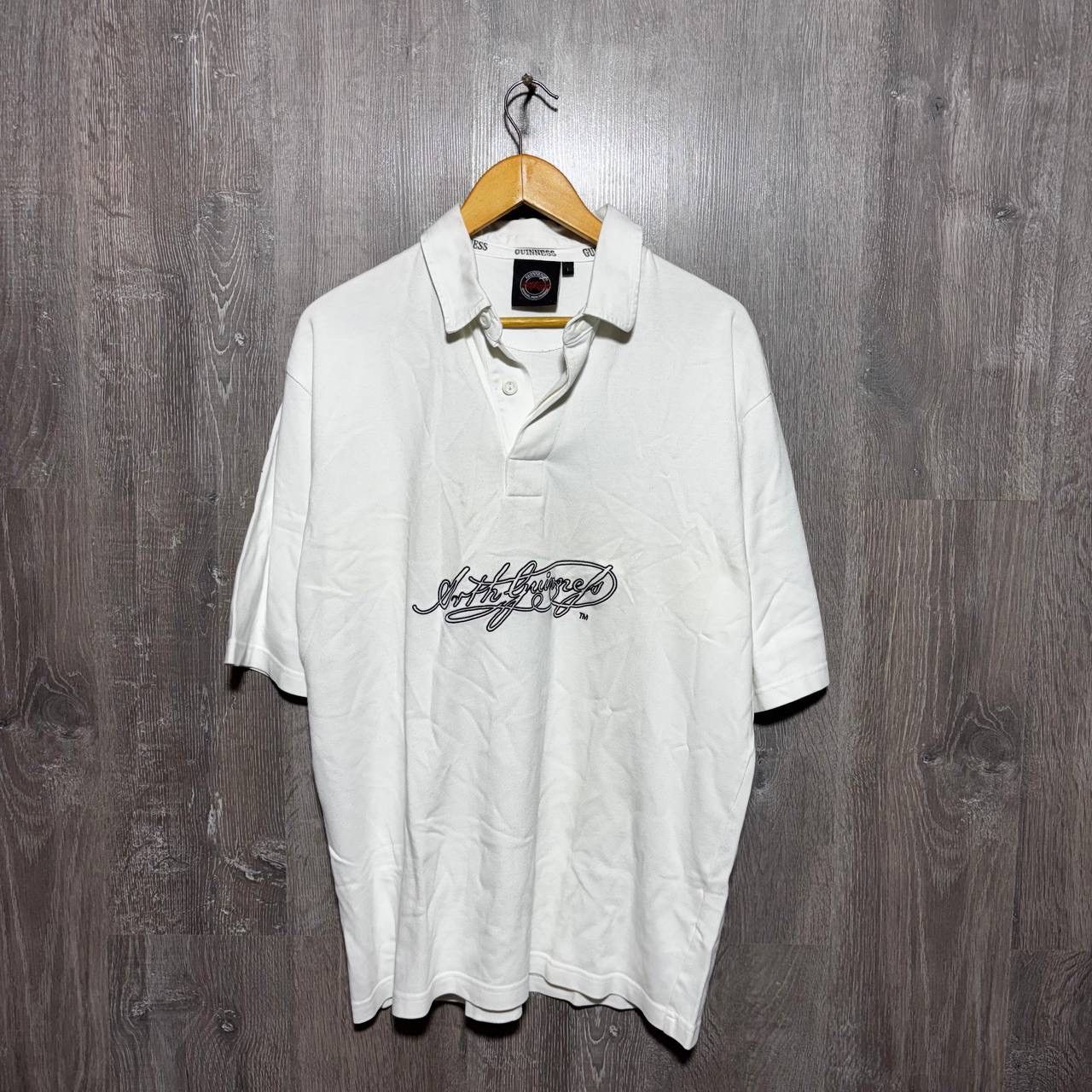 Other Guinness Rugby Polo Shirt Size Large Signature White Size US L / EU 52-54 / 3 - 1 Thumbnail
