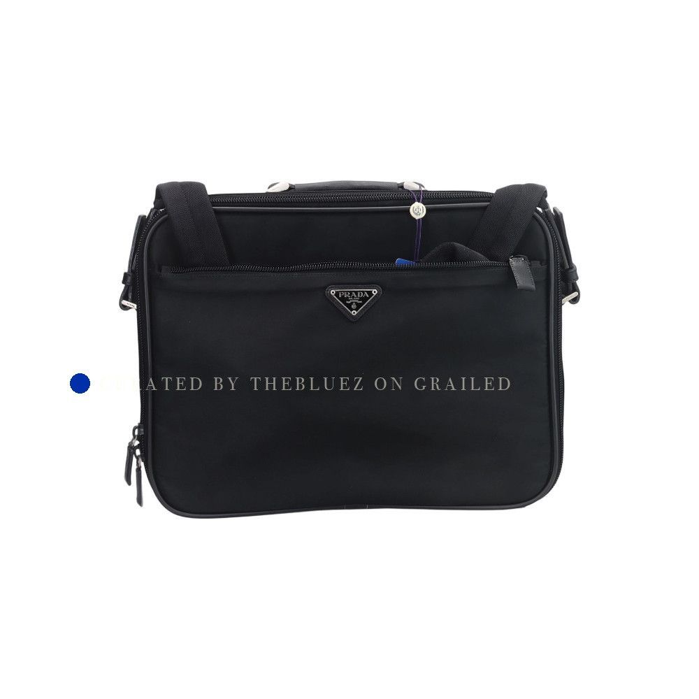 Prada Black Crossbody Messenger Bag Size ONE SIZE - 1 Thumbnail