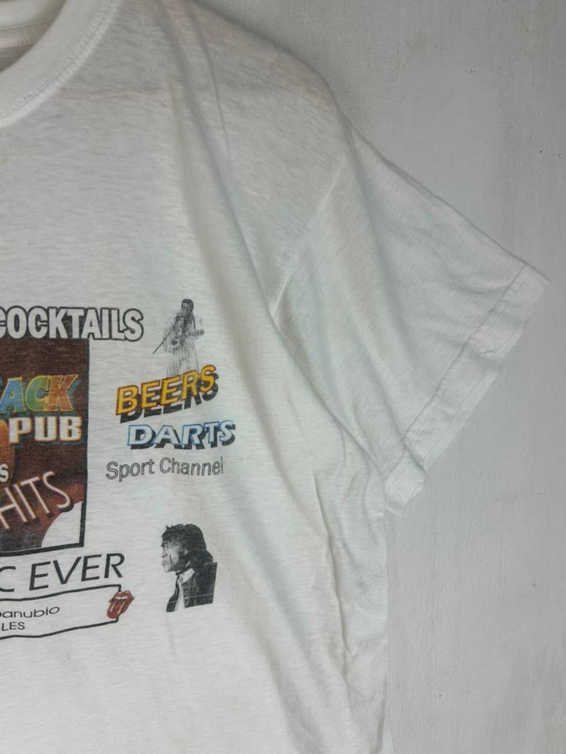 Vintage Vintage 90s Flashback Pub Music 70,80,90s Music Rock Band Size US L / EU 52-54 / 3 - 4 Thumbnail