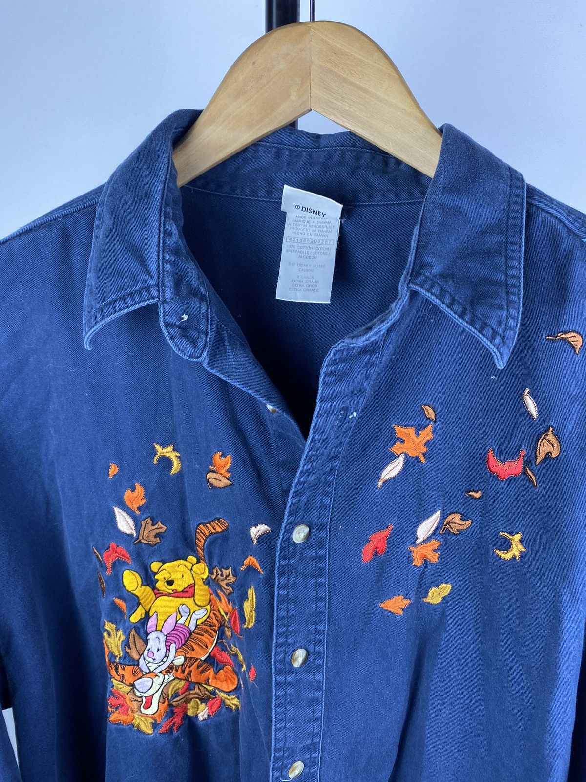 Cartoon Network × Disney × Vintage 🔥VNTG DISNEY WINNIE the POOH Over Shirt Mens xlarge Rare Size US XL / EU 56 / 4 - 2 Thumbnail