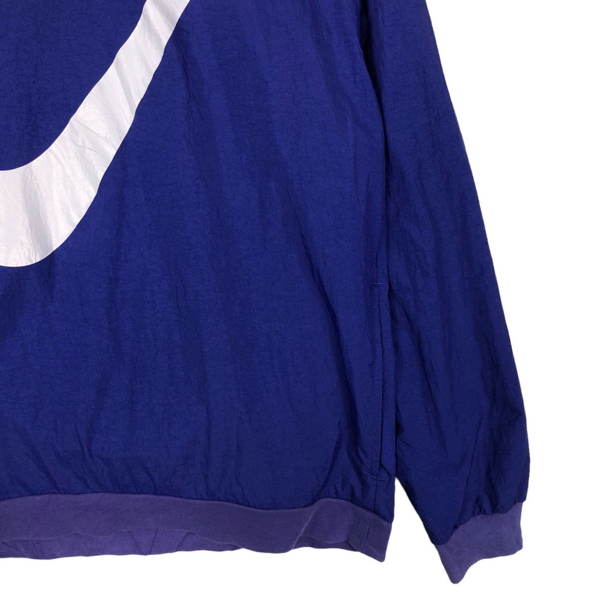 Nike 🔥Vintage Nike Big Swoosh Logo Sweatshirt Size US M / EU 48-50 / 2 - 5 Thumbnail