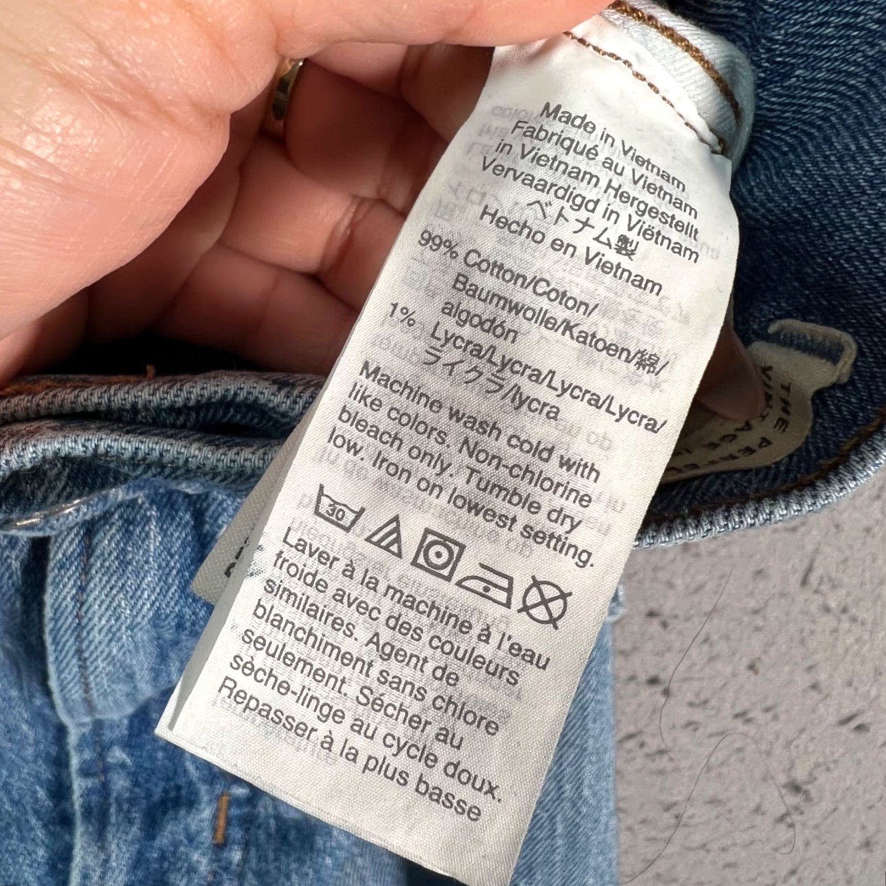 Madewell Madewell Jeans Woman 27 The Perfect Vintage Light Wash High Rise Raw Hem 5-Pocket Denim Straight Sizes Adult Womens Size 27" / US 4 / IT 40 - 5 Thumbnail