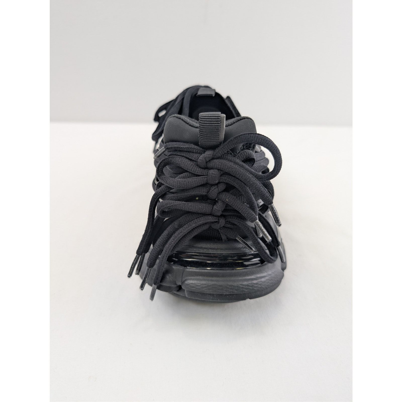 Balenciaga o1rshd1 Track Laces Shoe Sneakers in Black Size US 9 / EU 42 - 14 Thumbnail