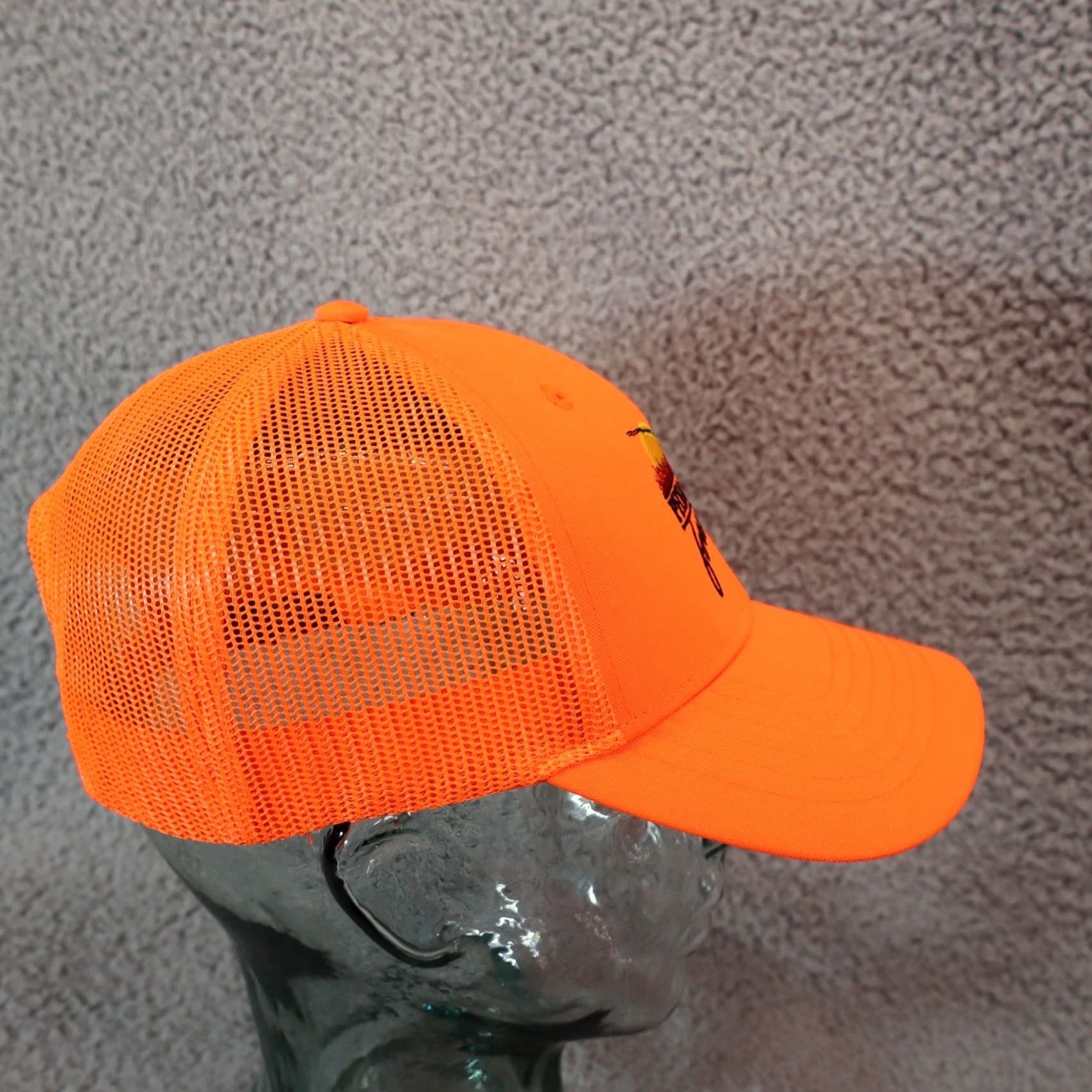 Hunter Pheasants Forever Embroidered Hat Orange Hunter Capamerica Baseball Cap Size ONE SIZE - 6 Thumbnail