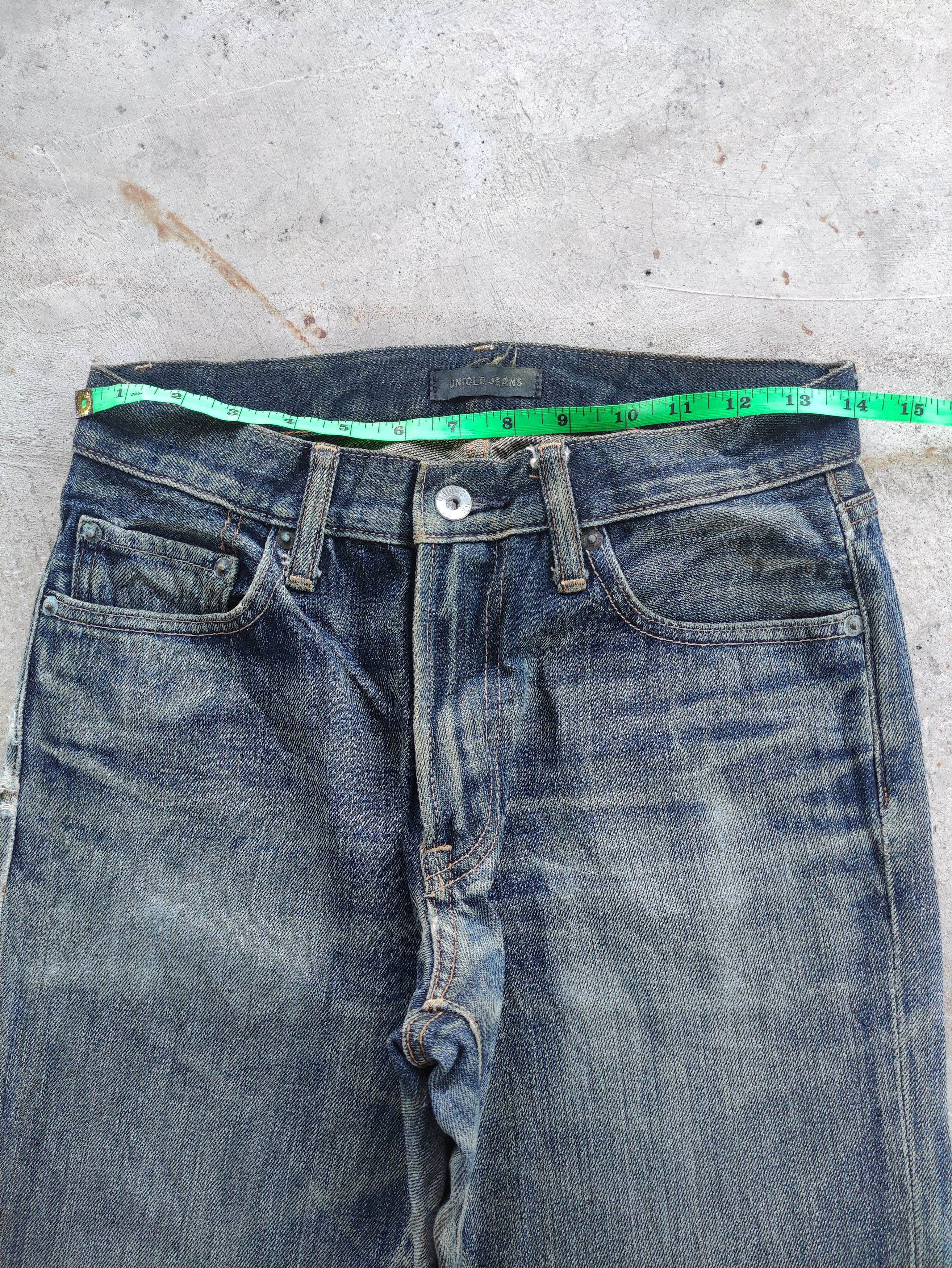 Japanese Brand Vintage Japanese Denim Rusty Distressed Faded Jean Size US 29 - 6 Thumbnail