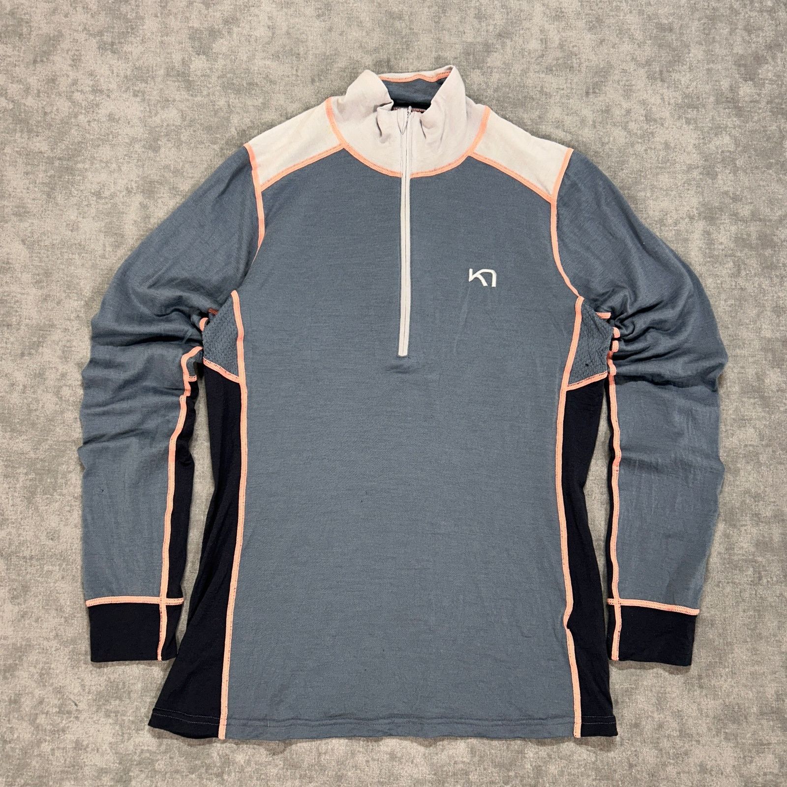 Other Kari Traa Lam colorblock performance base layer 1/4 zip wm L Size L / US 10 / IT 46 - 1 Thumbnail