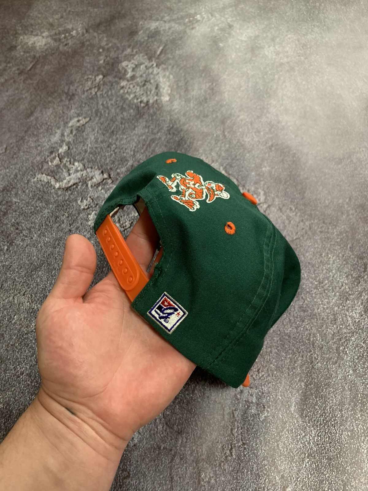 NFL VTG 90’s University of Miami Hurricanes Cotton The Game Cap Size ONE SIZE - 3 Thumbnail