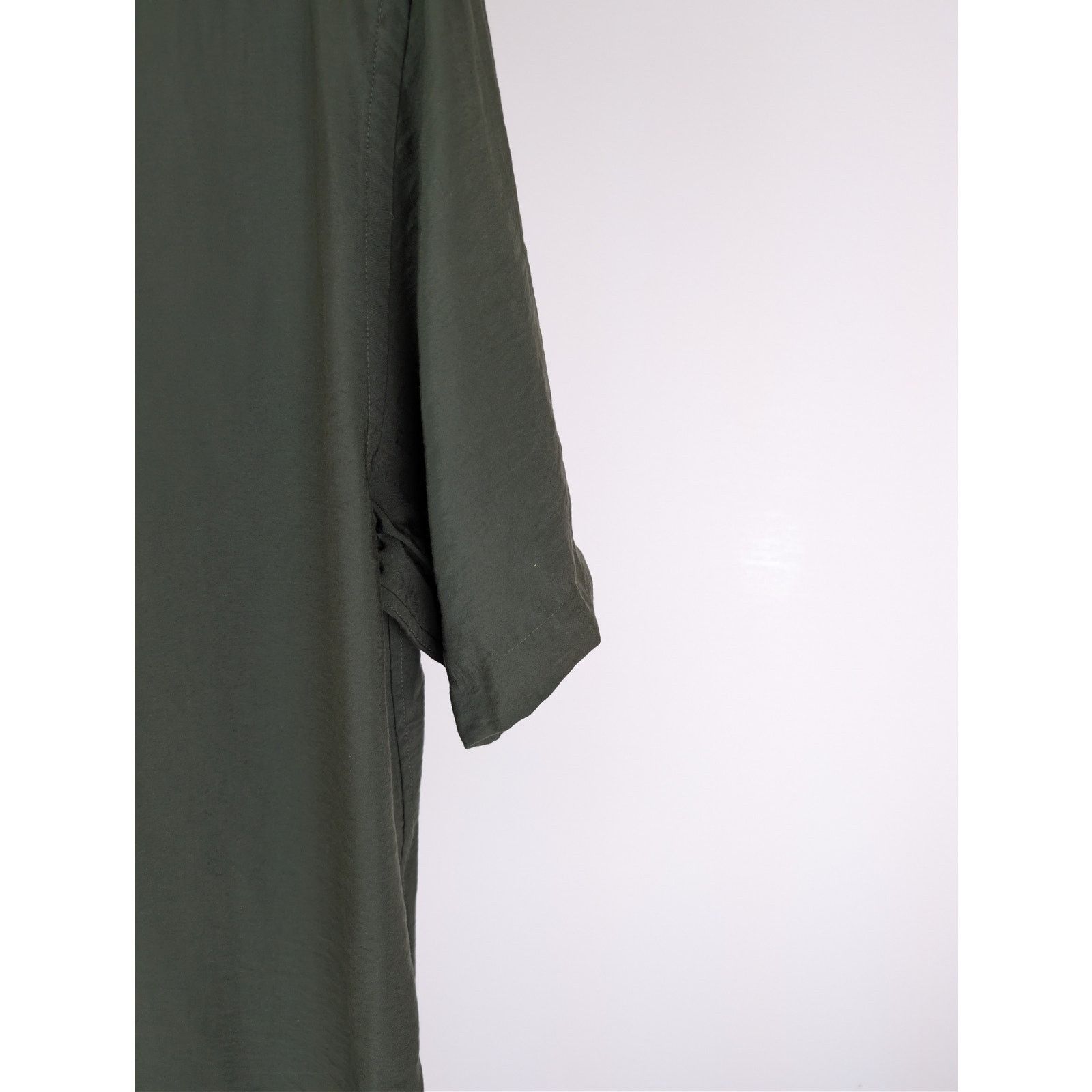 NN07 o1rshd1 CC20 Men's Dark Green Resort Collar Shirt Size US S / EU 44-46 / 1 - 12 Thumbnail
