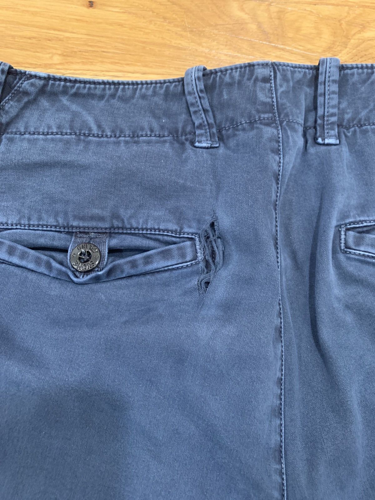 Stone Island Stone Island - Blue Pants - Size 31 Size US 31 - 6 Thumbnail