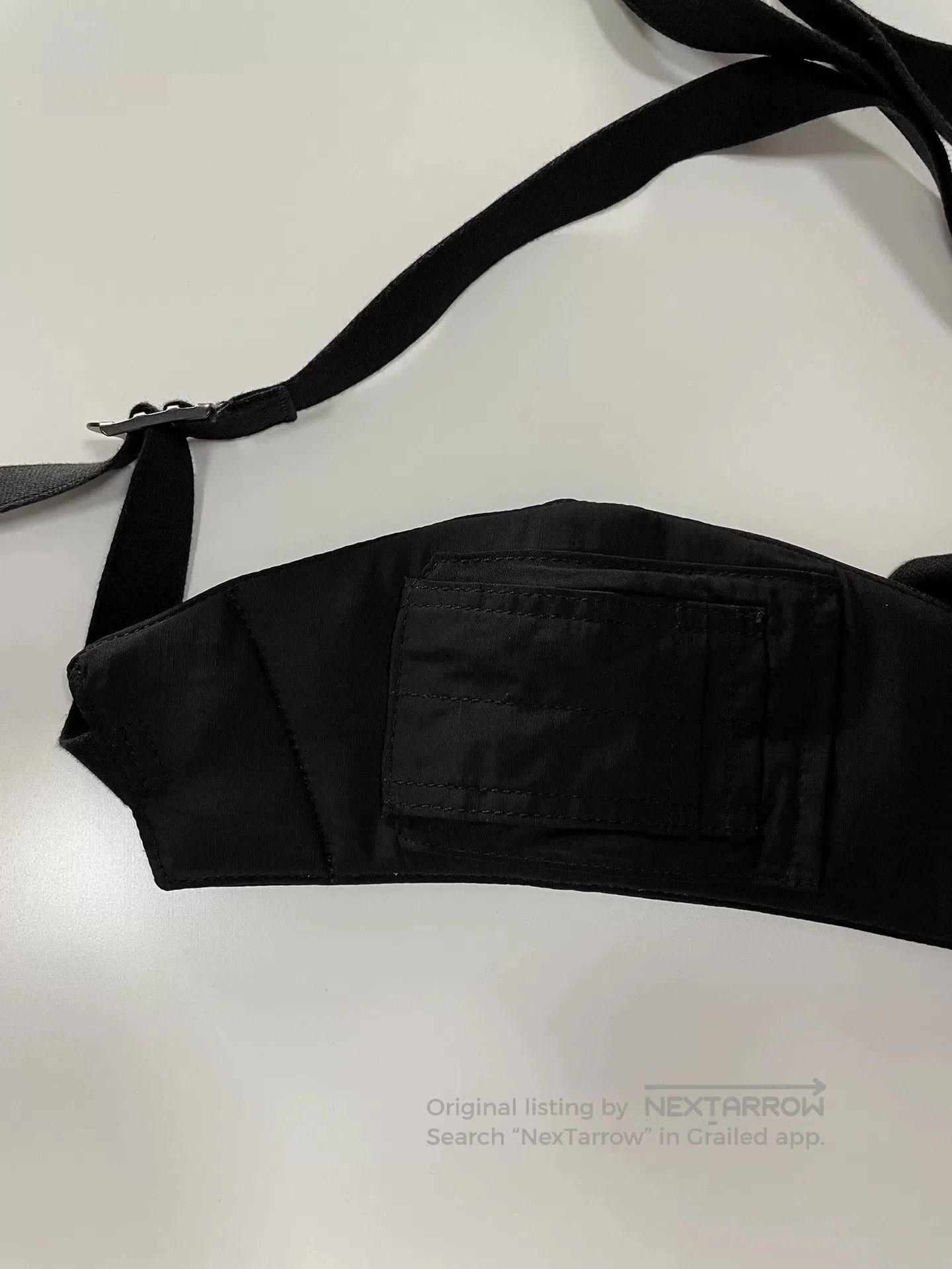 Julius Julius Black Vest Backpack. Size ONE SIZE - 4 Thumbnail