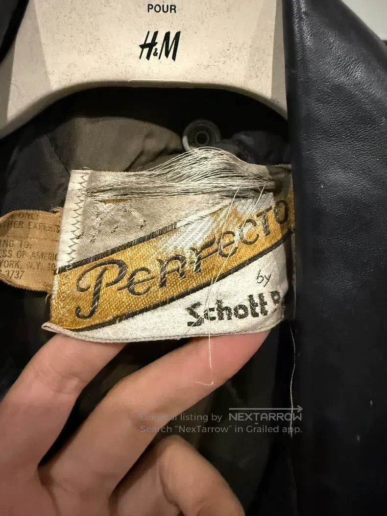 Schott Schott 613H Motorcycle Leather Jacket Size US M / EU 48-50 / 2 - 3 Thumbnail