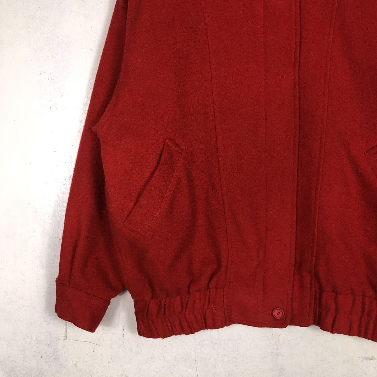 Japanese Brand × Vintage 📌VINTAGE BOMBER JACKET BIKER RENOWN CHARGE ISSEY MIYAKE Size US M / EU 48-50 / 2 - 6 Thumbnail