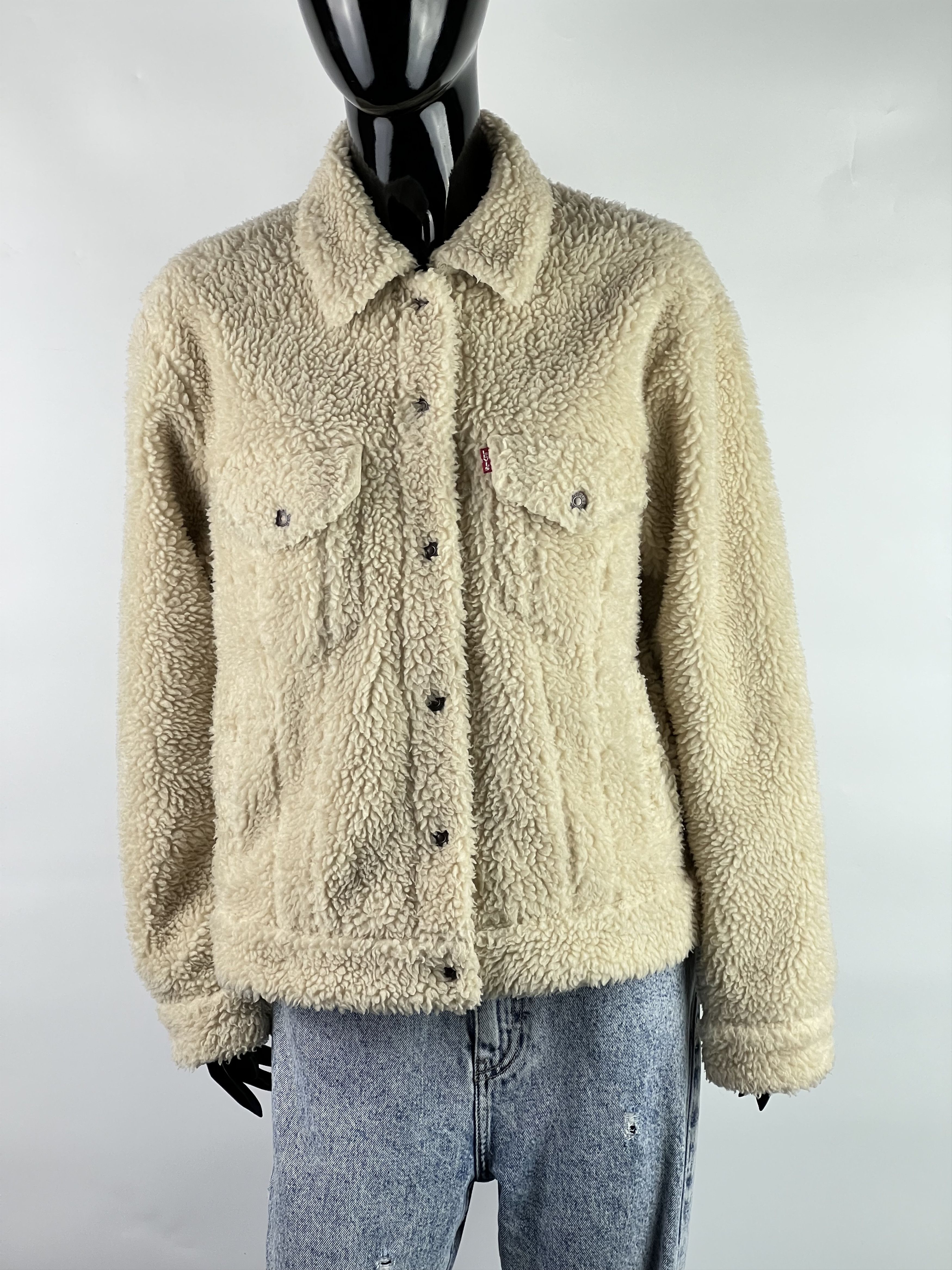 Levi's Levis Sherpa Jacket Size L Size L / US 10 / IT 46 - 1 Thumbnail