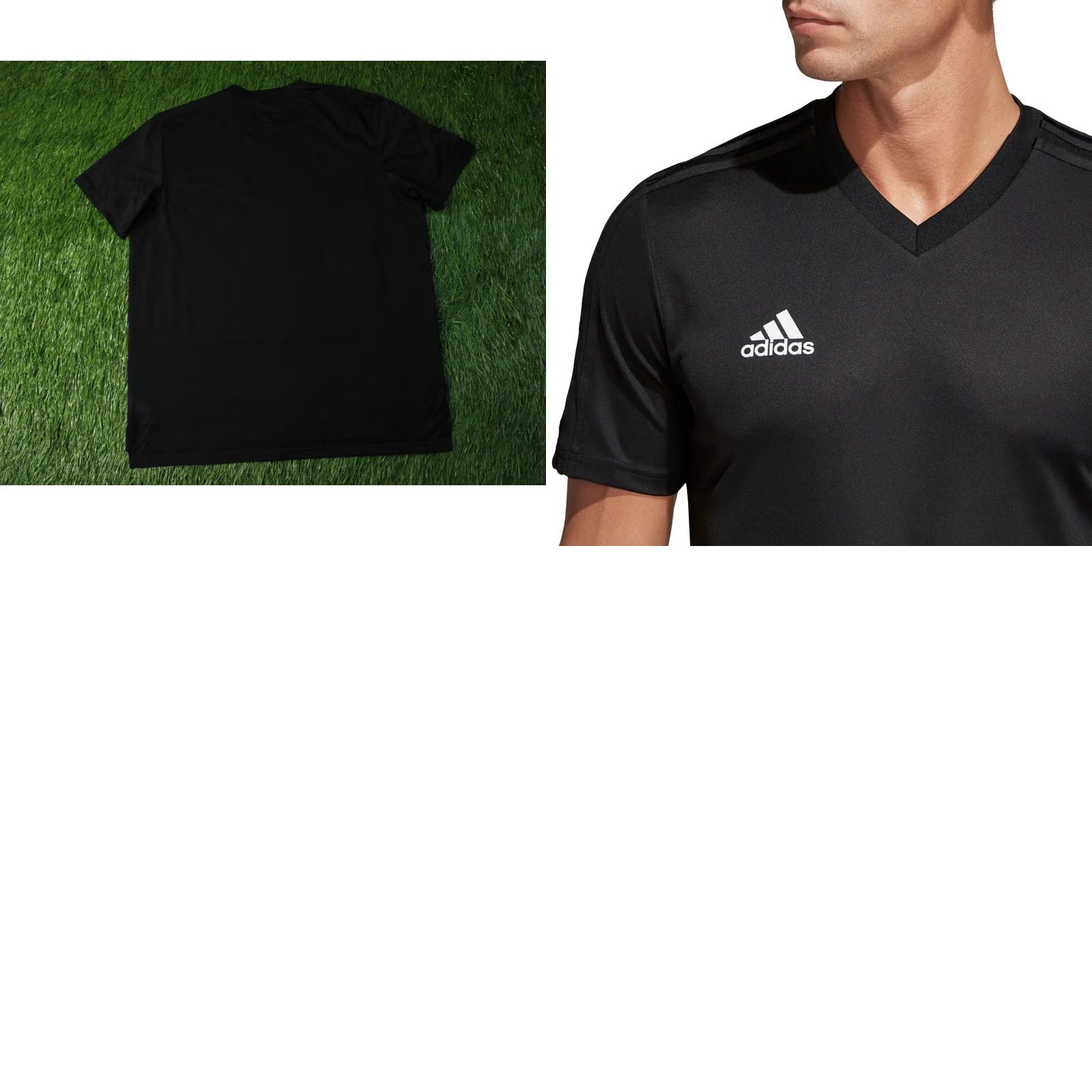 Adidas ADIDAS PERFORMANCE CONDIV O FOOTBALL SHIRT XL Black Men Short Sleeve 2018 Condivo Size US XL / EU 56 / 4 - 8 Thumbnail