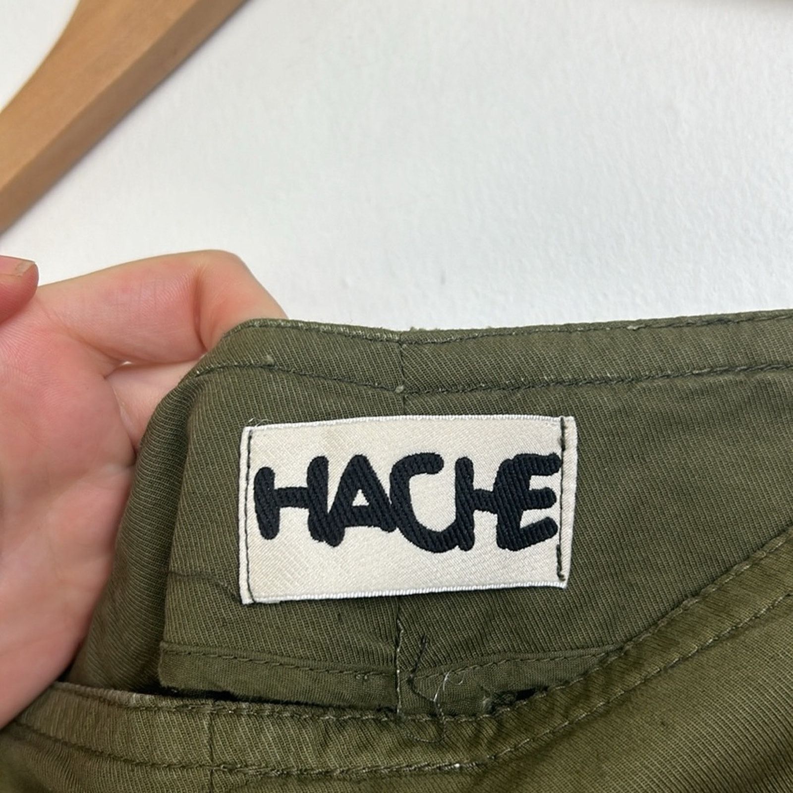 Hache Hache Green Pants Size 30" / US 8 / IT 44 - 3 Thumbnail