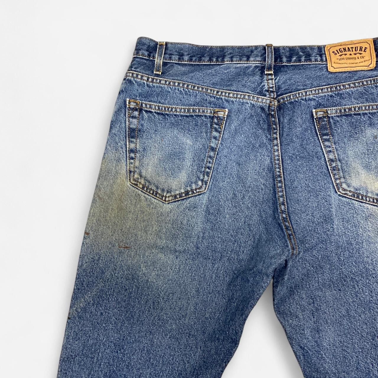Other Vintage signature Levi faded paint splattered denim Size US 34 / EU 50 - 8 Thumbnail